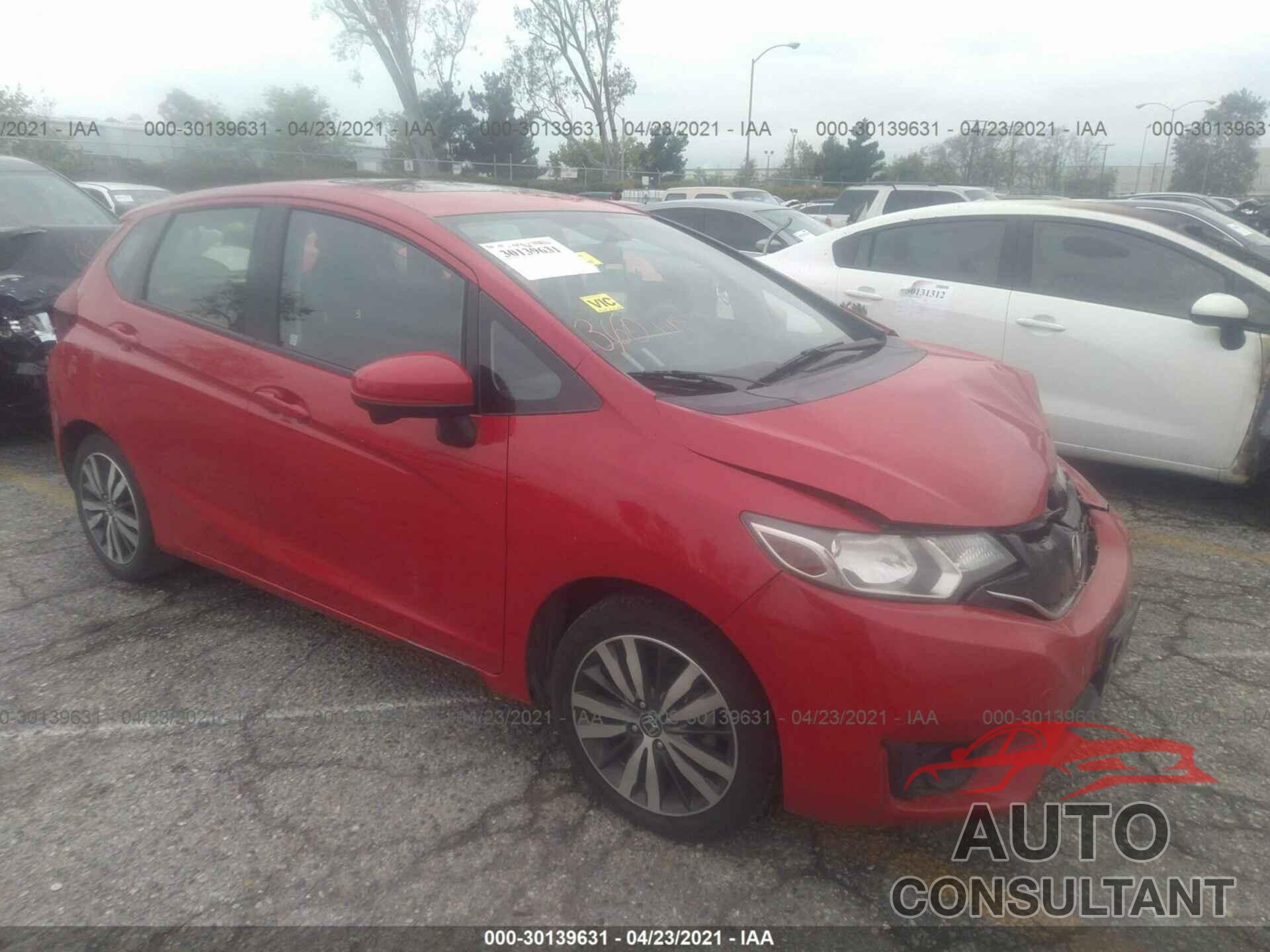 HONDA FIT 2016 - JHMGK5H7XGX010977