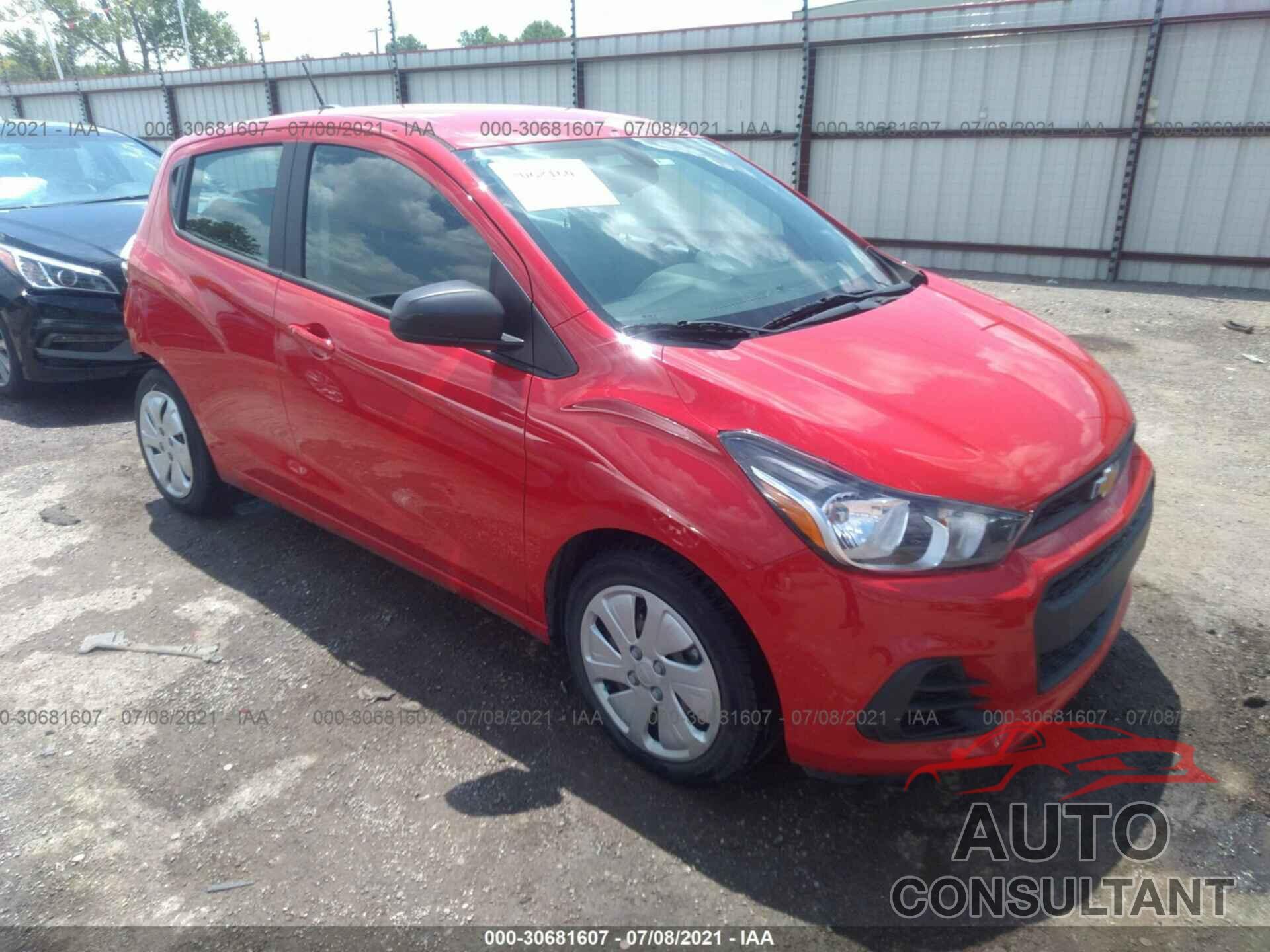 CHEVROLET SPARK 2017 - KL8CB6SA0HC827726