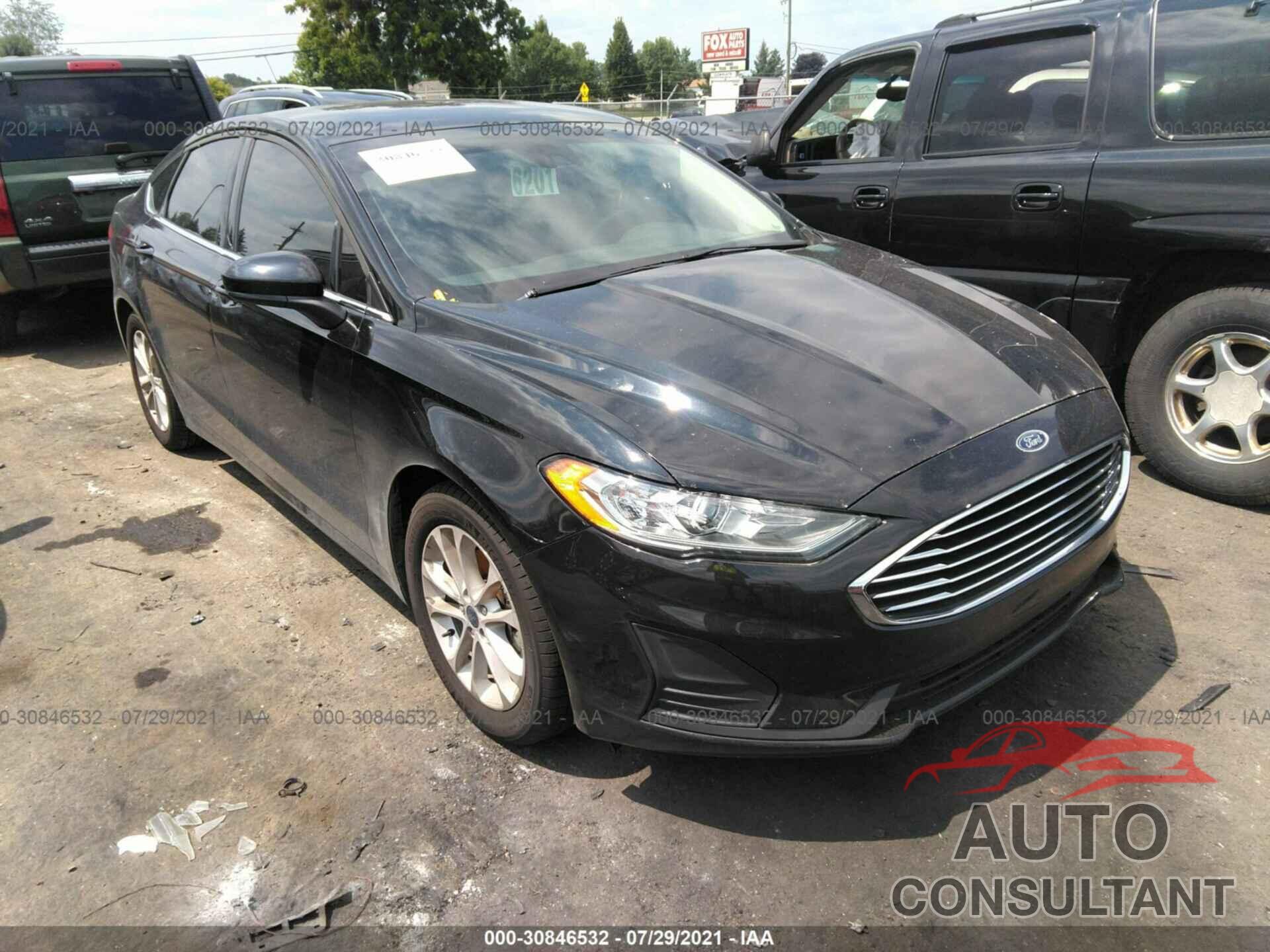 FORD FUSION 2020 - 3FA6P0HD6LR260734