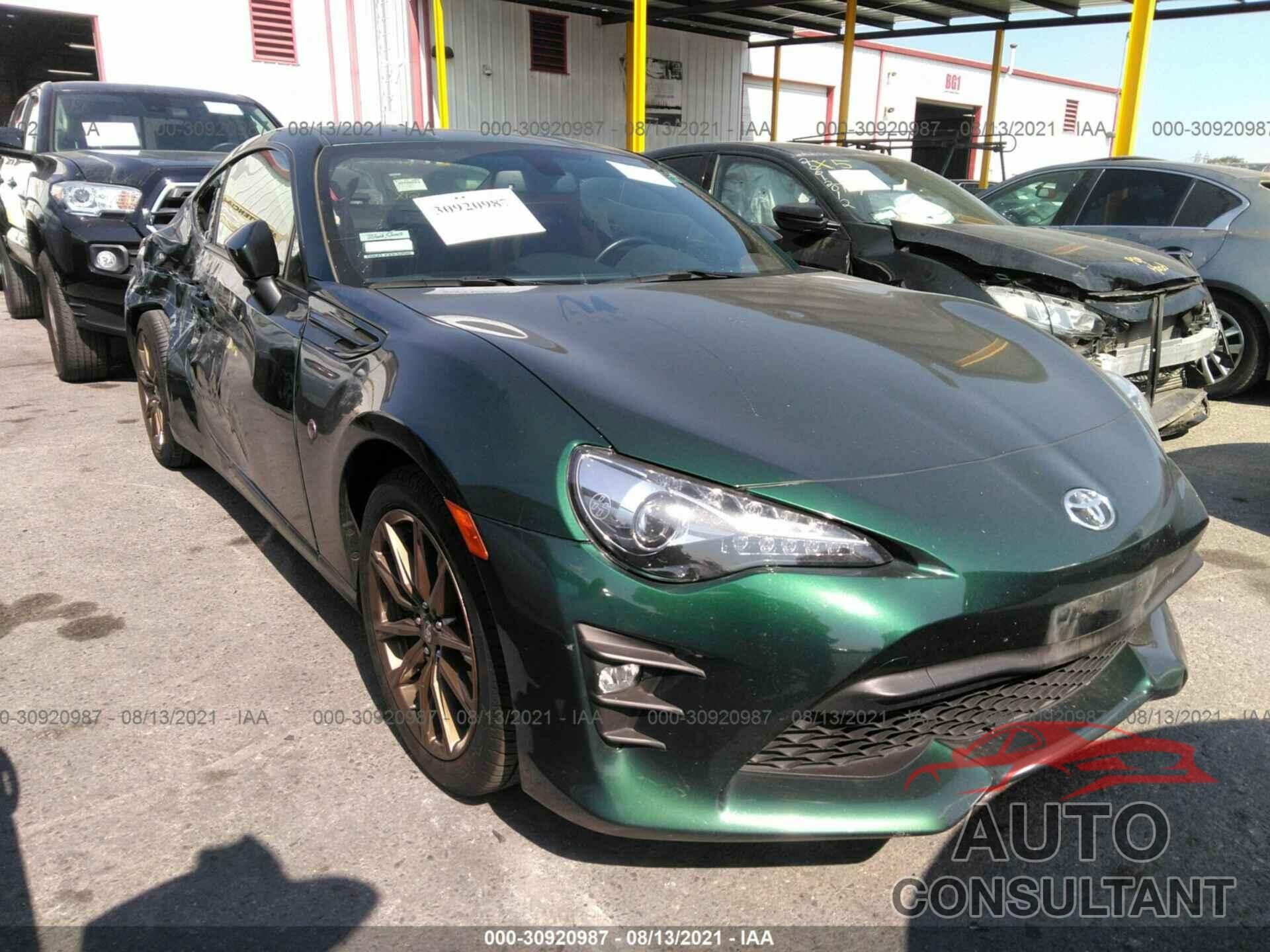 TOYOTA 86 2020 - JF1ZNAE16L8750336