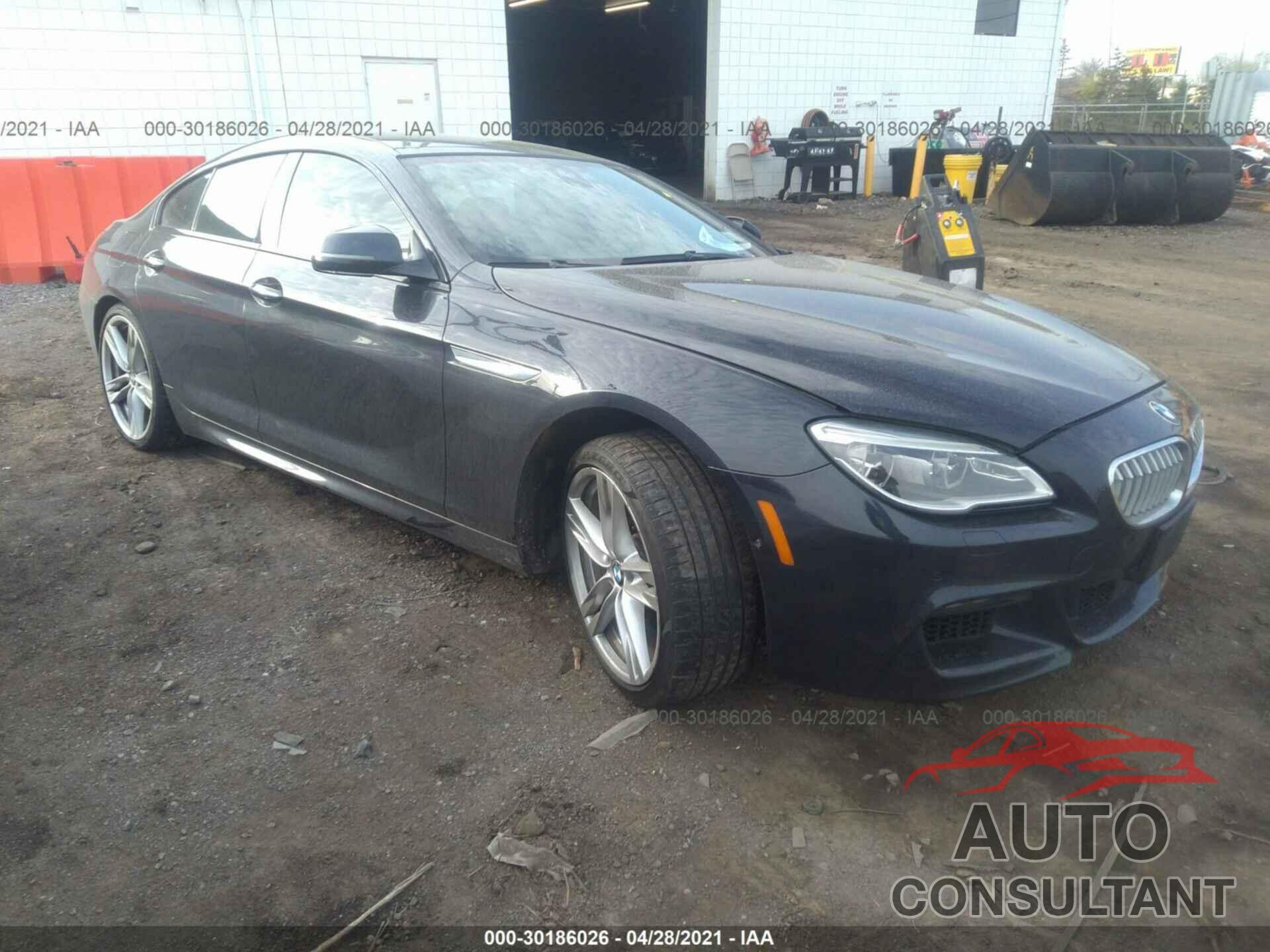 BMW 6 SERIES 2016 - WBA6D6C58GG387744