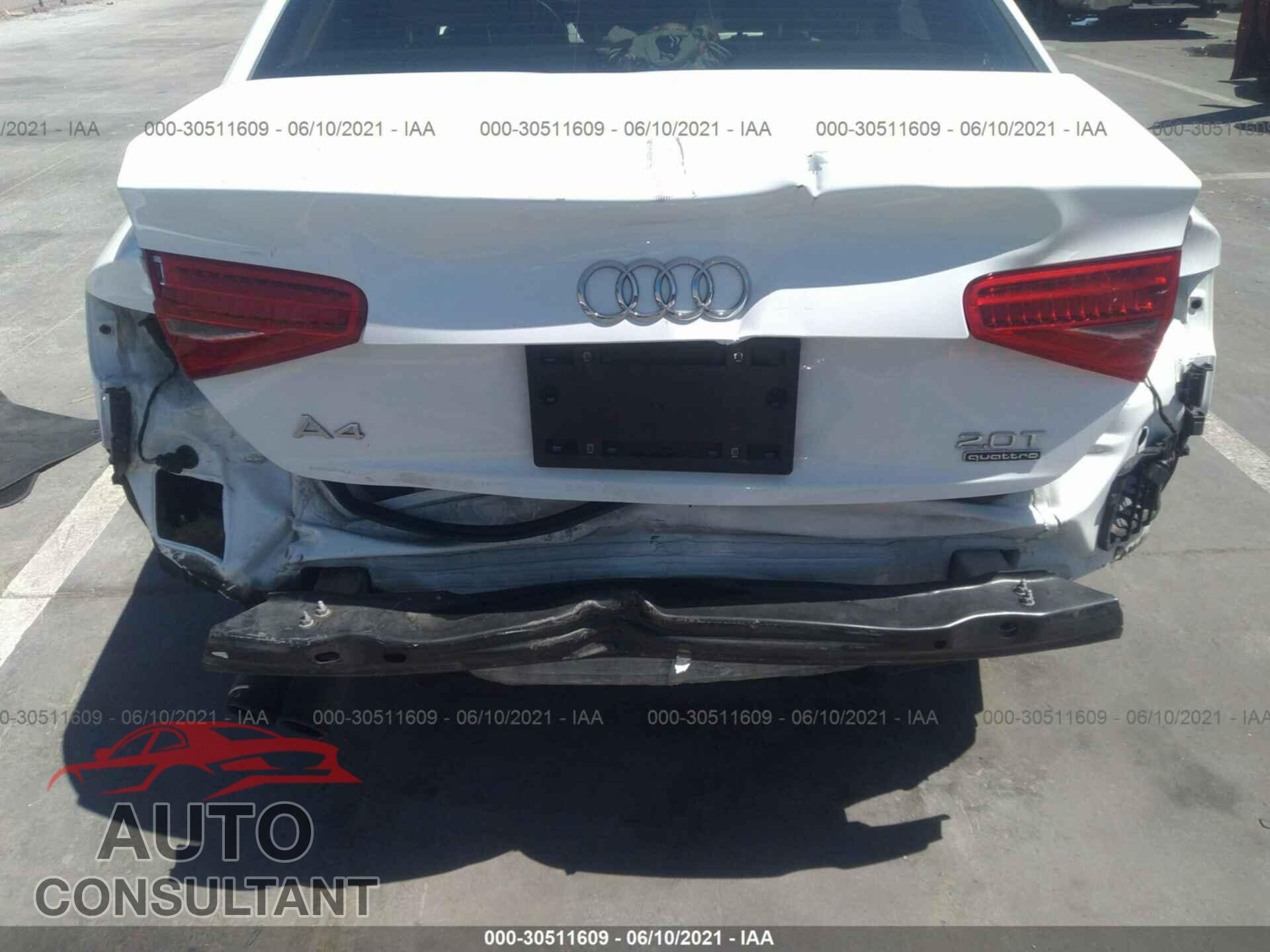AUDI A4 2016 - WAUFFAFL7GN004377