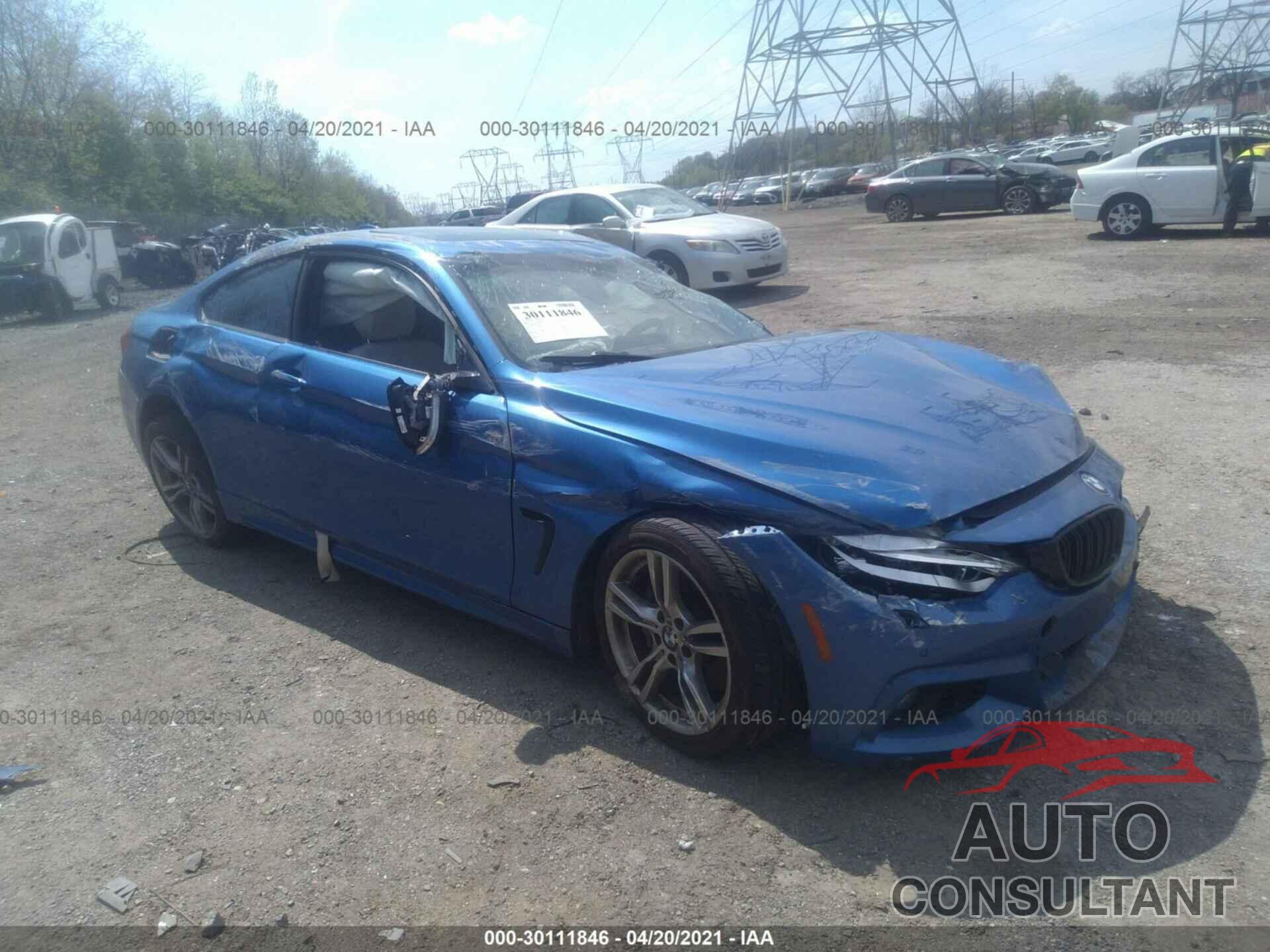 BMW 4 SERIES 2016 - WBA3R5C56GK373059