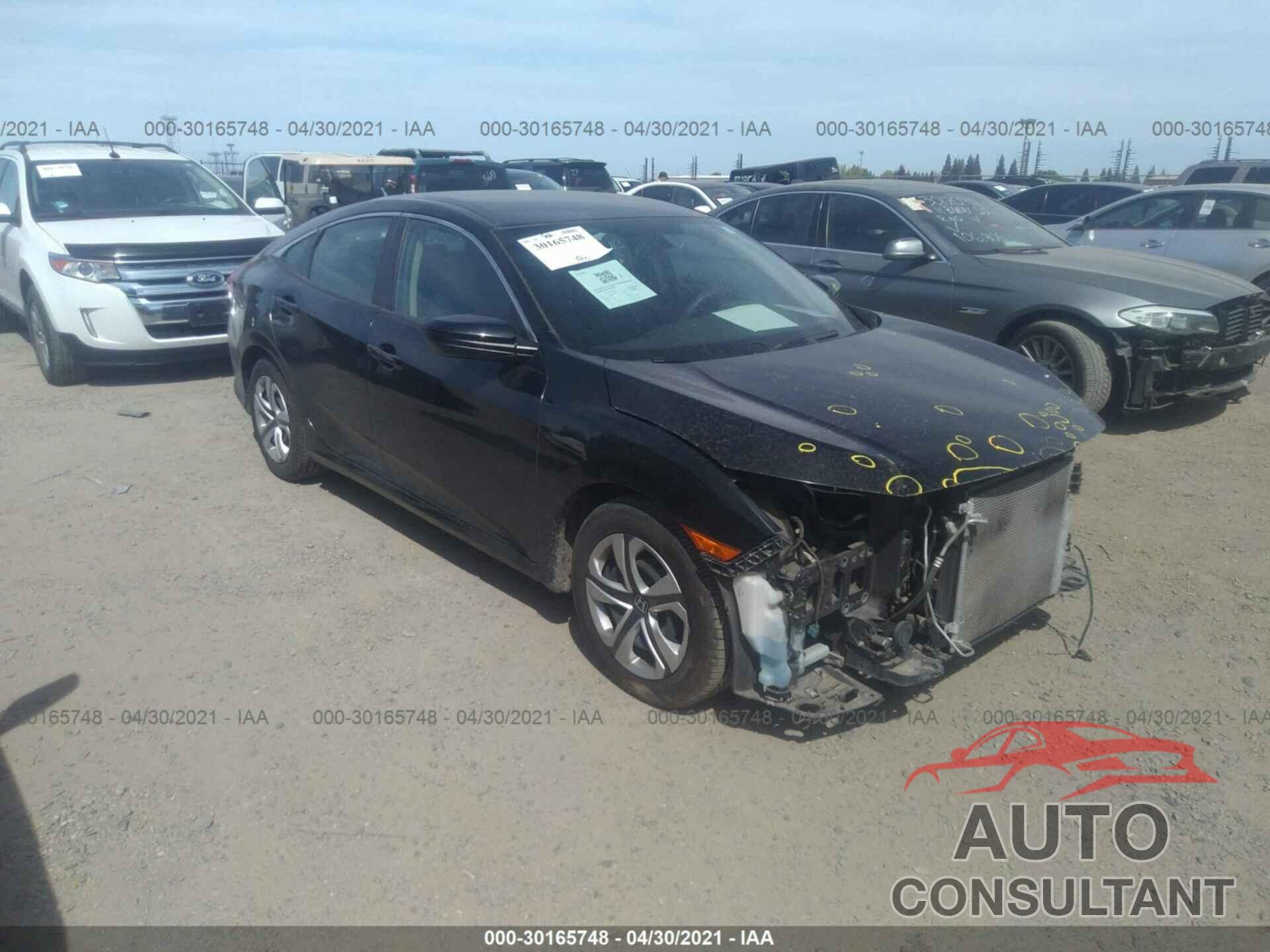 HONDA CIVIC SEDAN 2016 - 19XFC2F5XGE239234