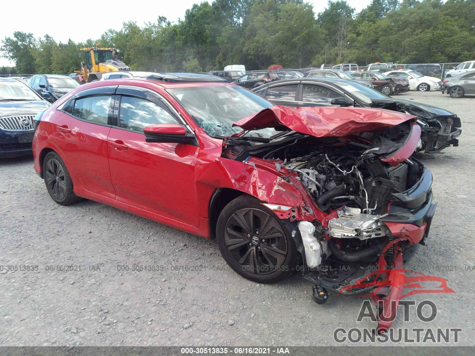HONDA CIVIC HATCHBACK 2018 - SHHFK7H58JU420040