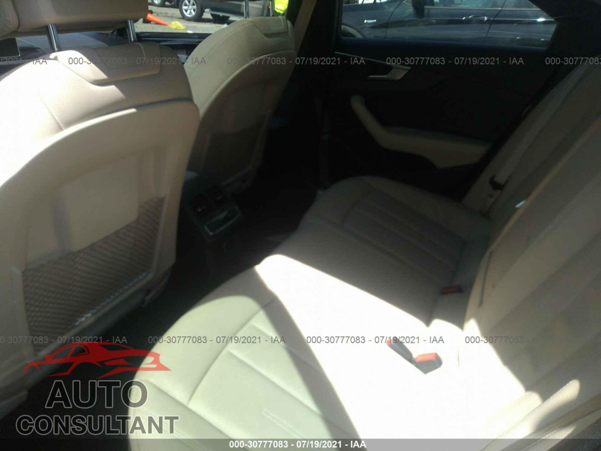 AUDI A4 2017 - WAUKMAF49HN057967