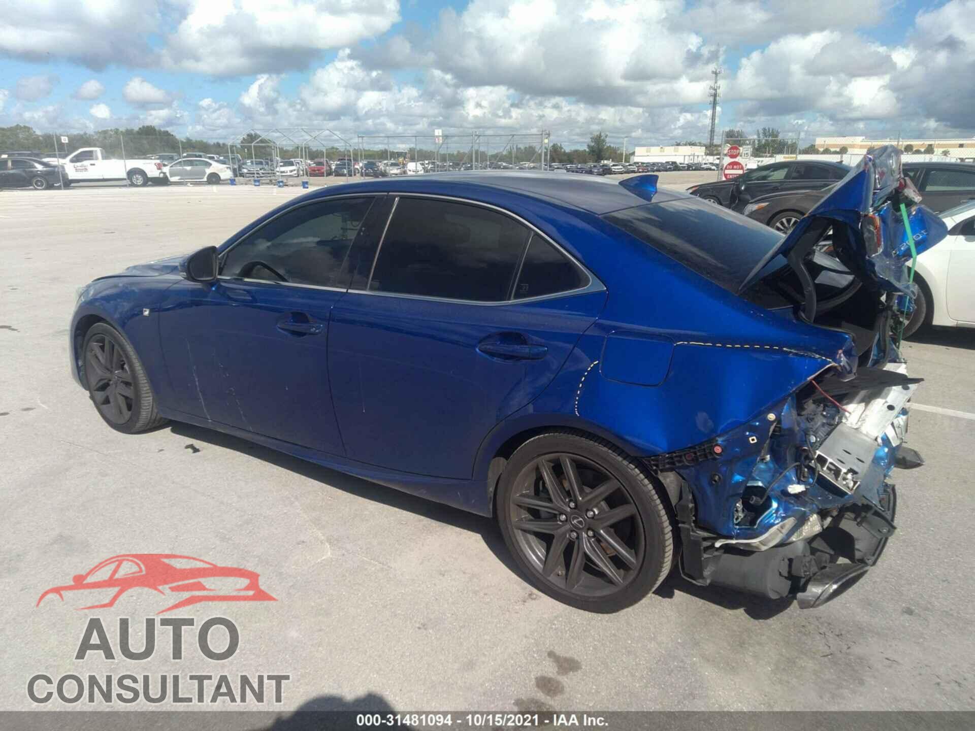 LEXUS IS 2017 - JTHBA1D2XH5056113