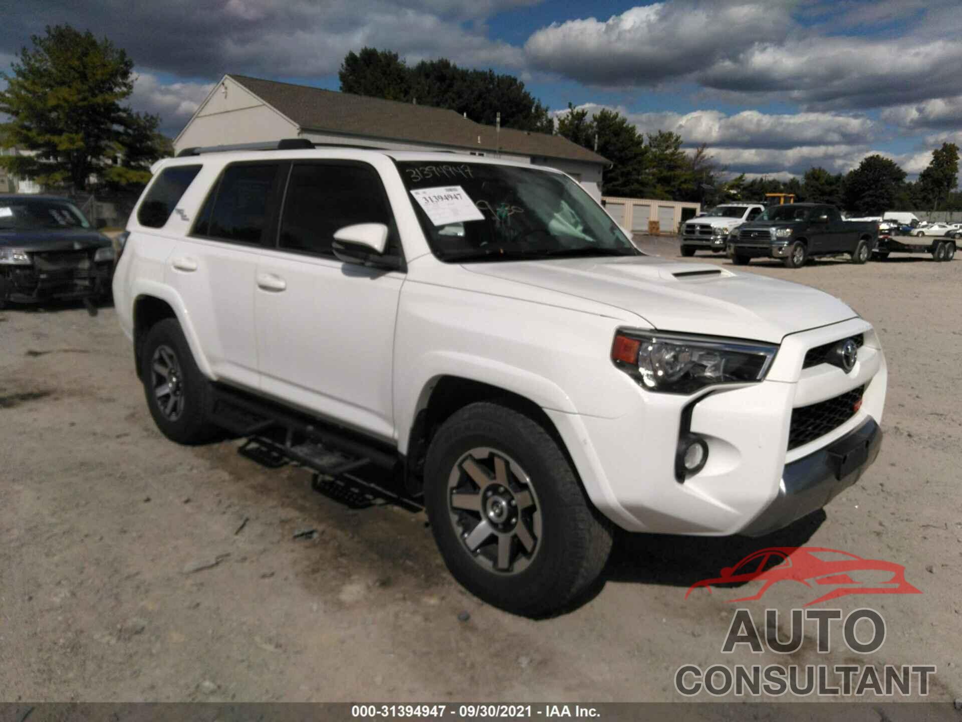 TOYOTA 4RUNNER 2018 - JTEBU5JR5J5570468