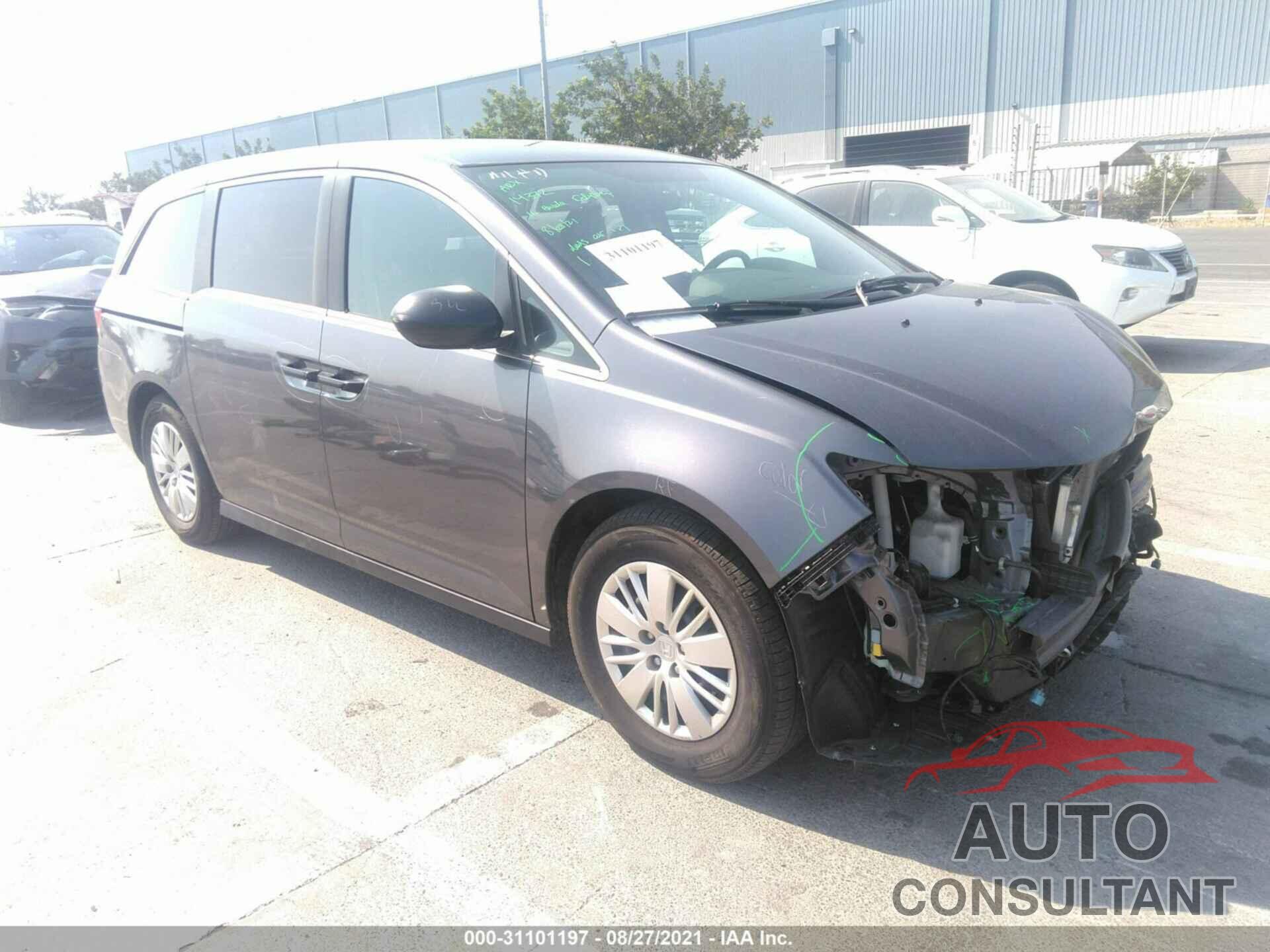 HONDA ODYSSEY 2016 - 5FNRL5H26GB065108