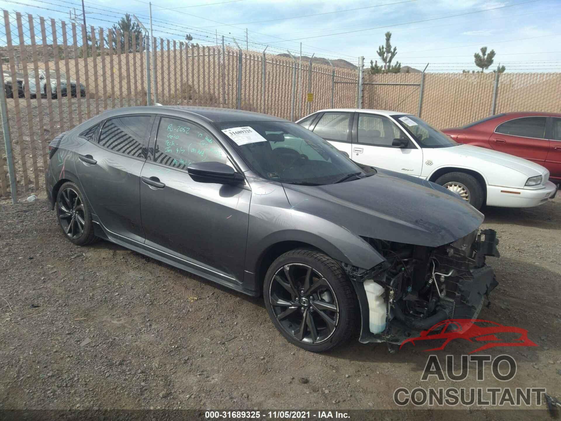 HONDA CIVIC HATCHBACK 2017 - SHHFK7H44HU426998