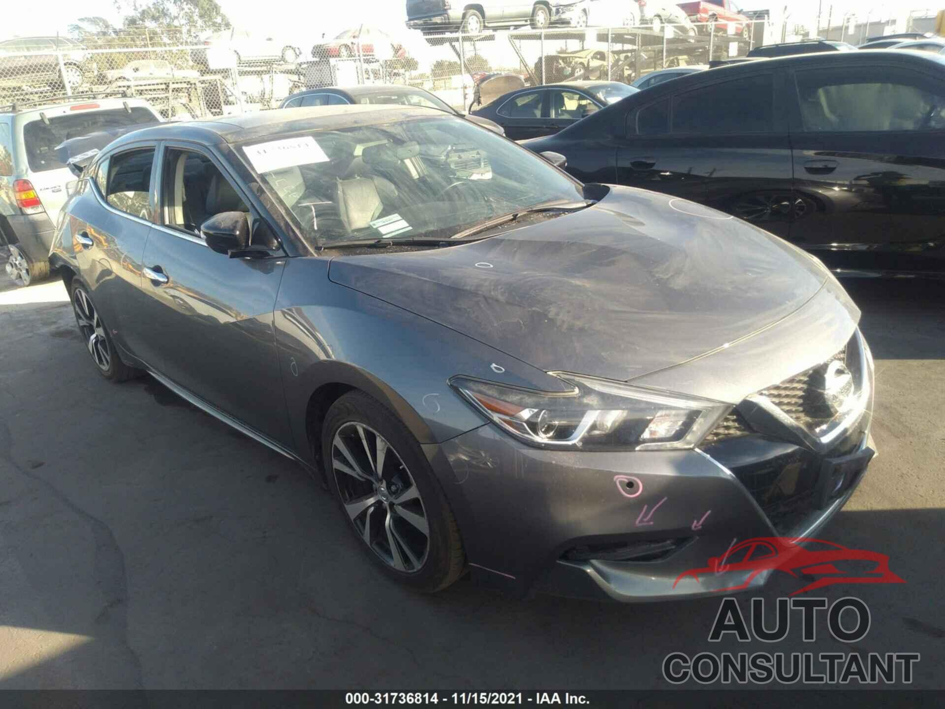 NISSAN MAXIMA 2018 - 1N4AA6AP5JC378661