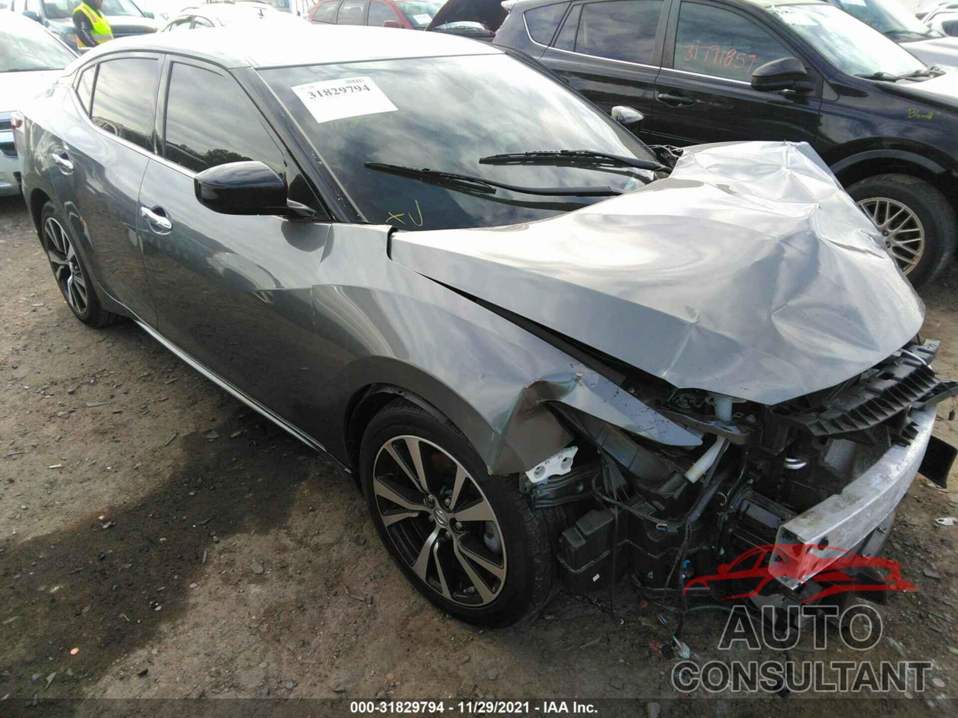 NISSAN MAXIMA 2018 - 1N4AA6AP9JC389260