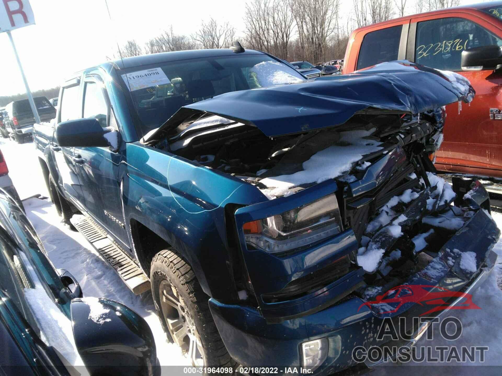 CHEVROLET SILVERADO 1500 2017 - 3GCUKREC0HG379379