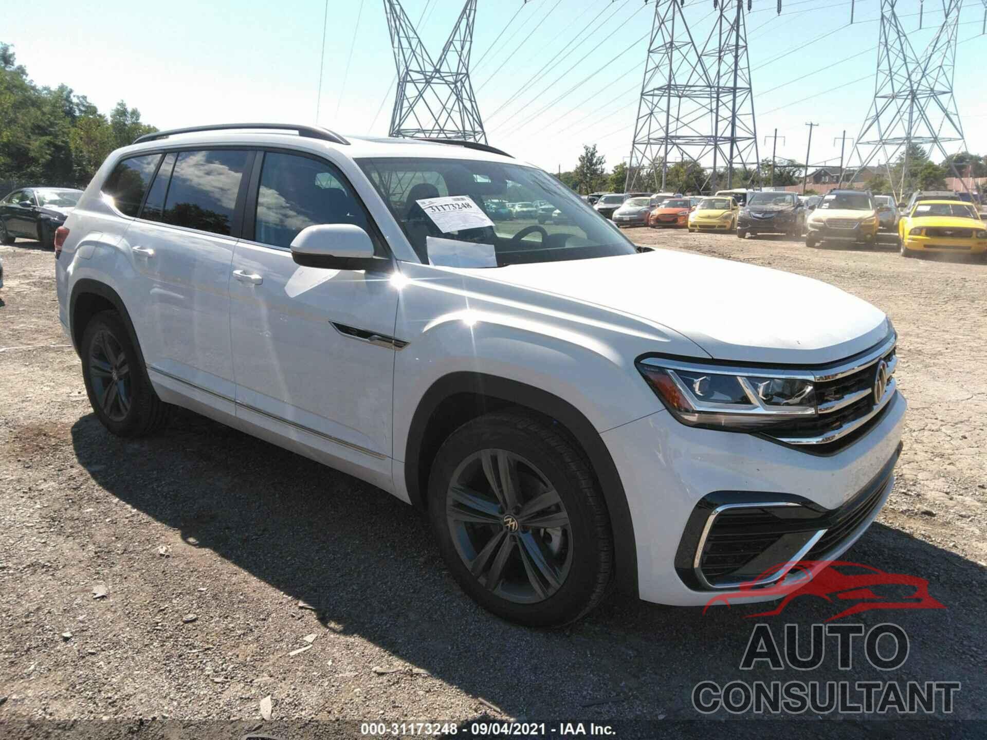 VOLKSWAGEN ATLAS 2021 - 1V2RR2CA8MC587743