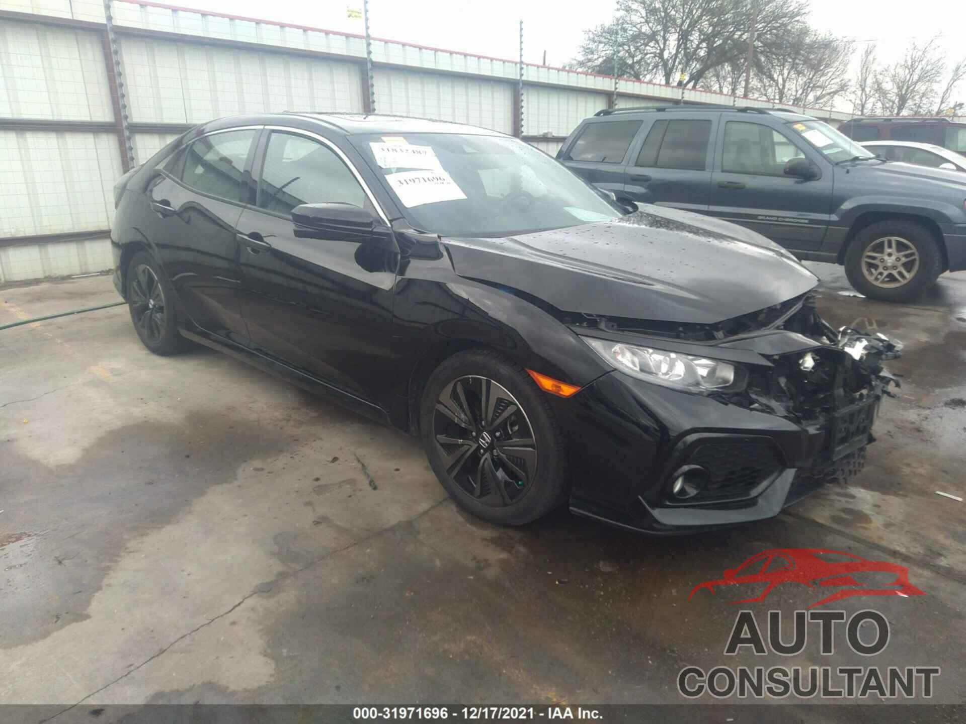 HONDA CIVIC HATCHBACK 2017 - SHHFK7H6XHU226192