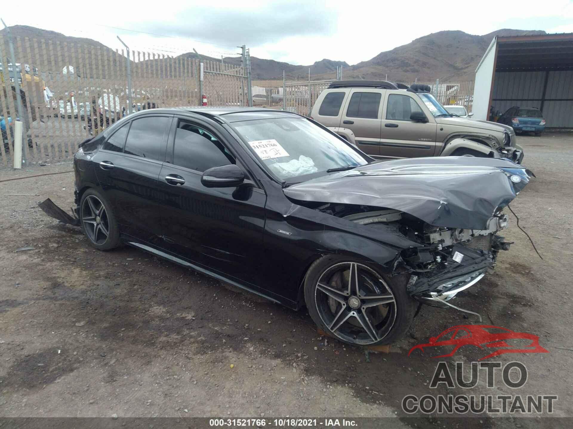 MERCEDES-BENZ C-CLASS 2016 - 55SWF6EB3GU125283