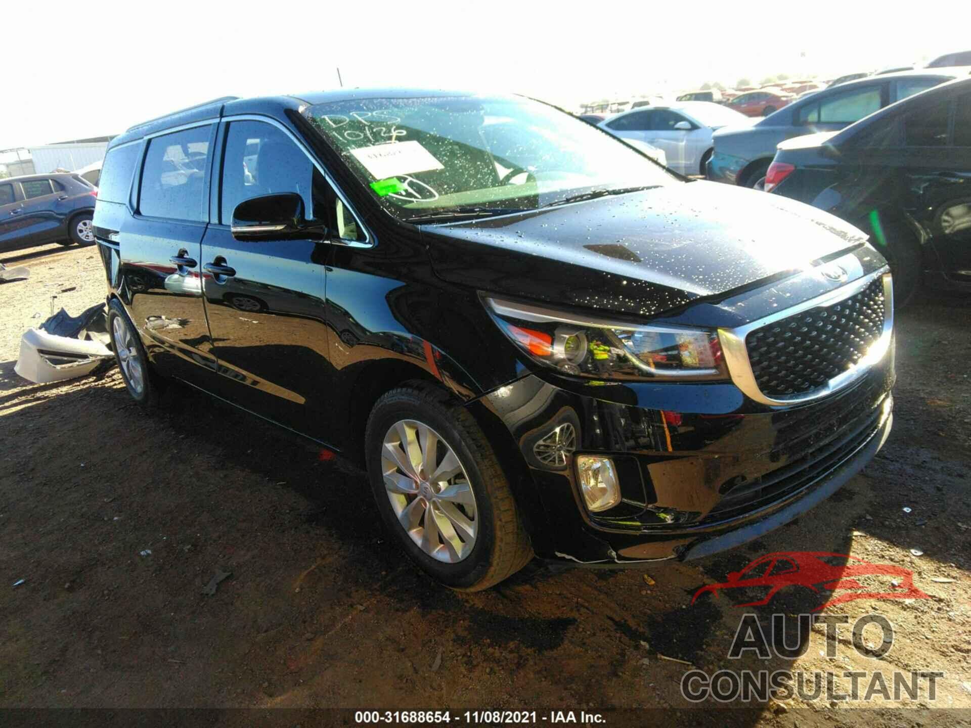 KIA SEDONA 2016 - KNDMC5C14G6139212