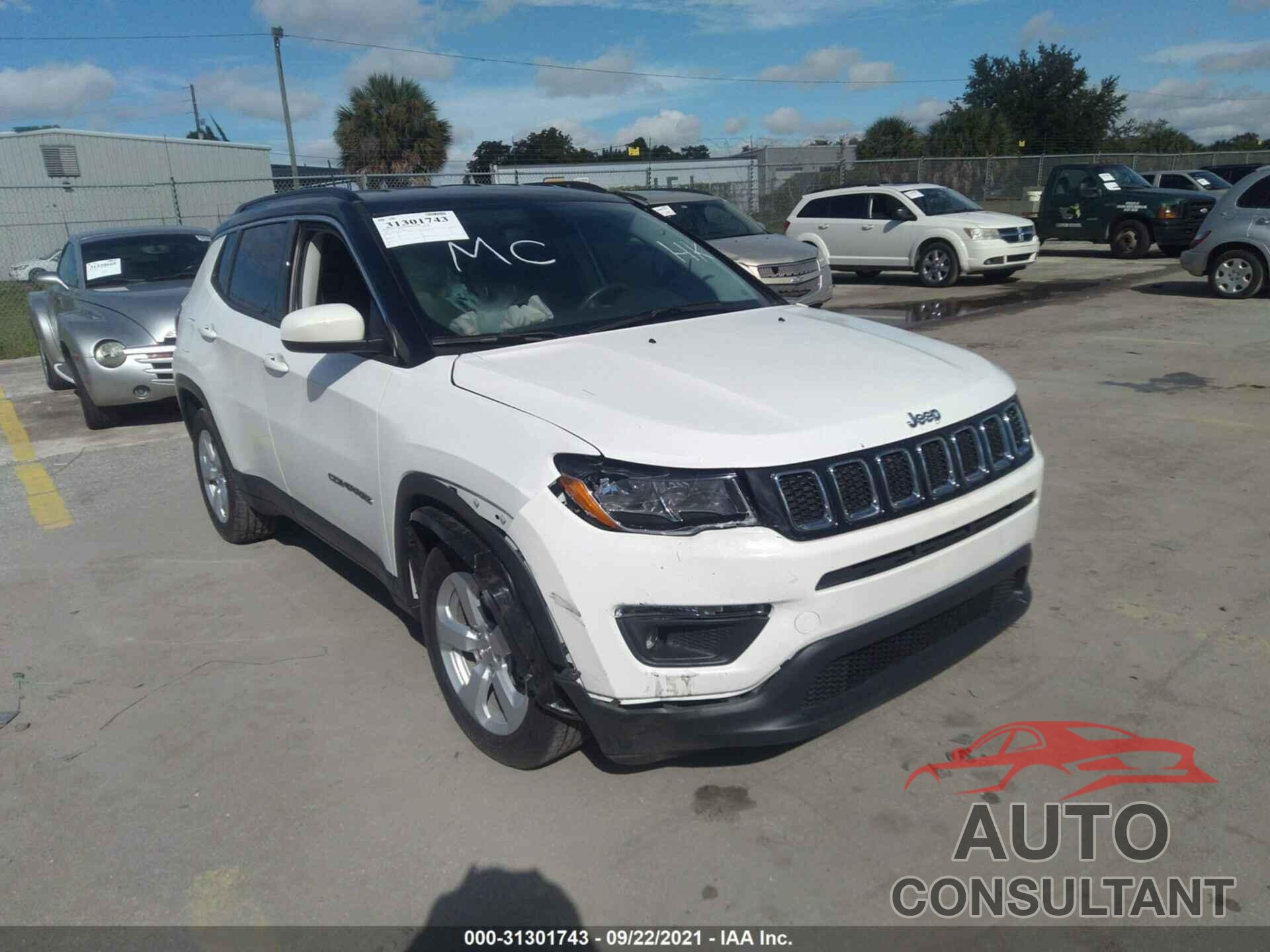 JEEP COMPASS 2020 - 3C4NJCBB2LT249040
