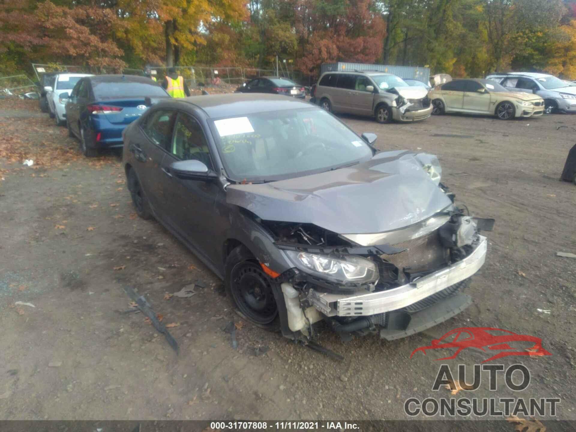 HONDA CIVIC HATCHBACK 2018 - SHHFK7H43JU402343