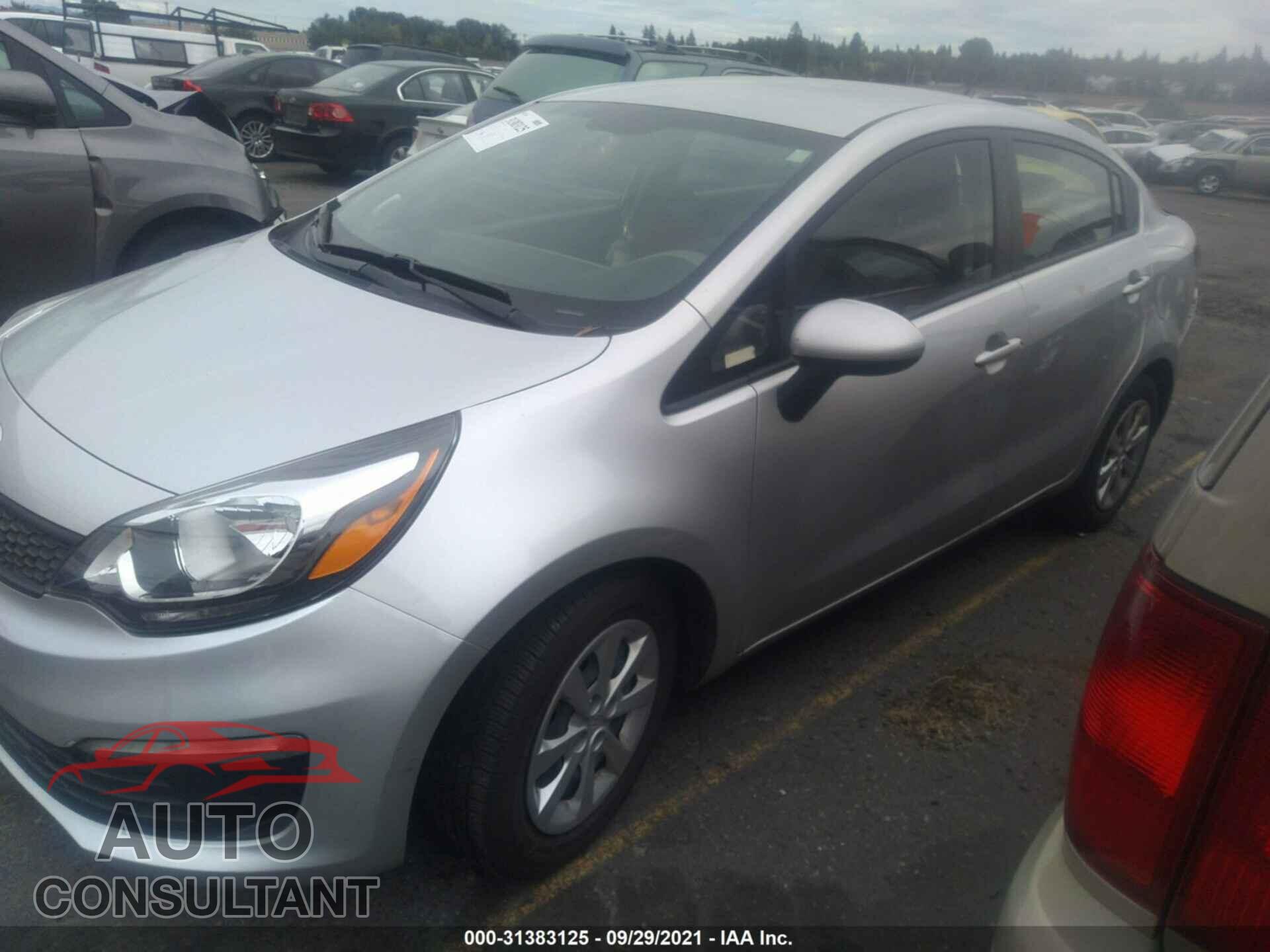 KIA RIO 2017 - KNADM4A33H6038950