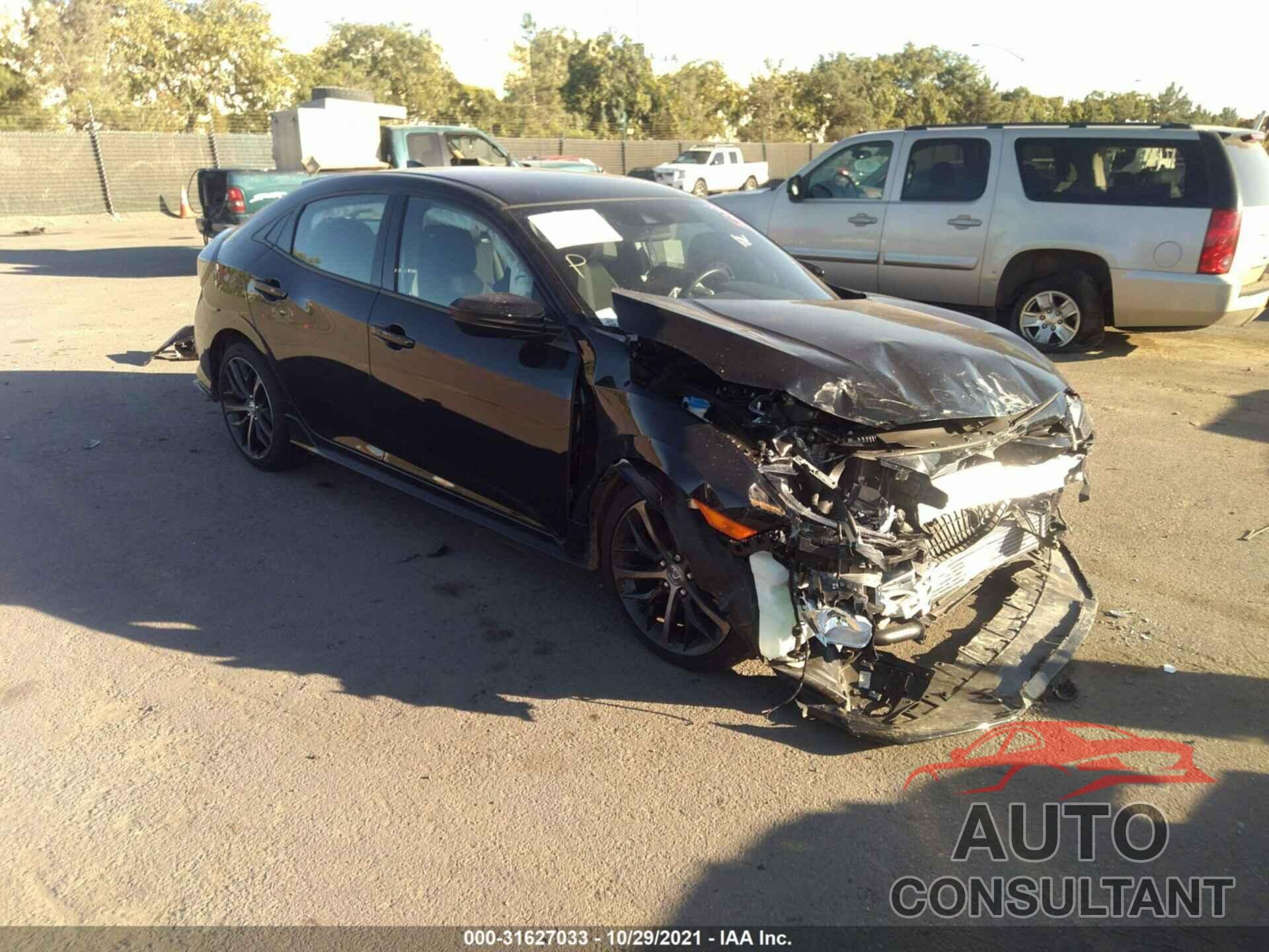 HONDA CIVIC HATCHBACK 2021 - SHHFK7H48MU421278