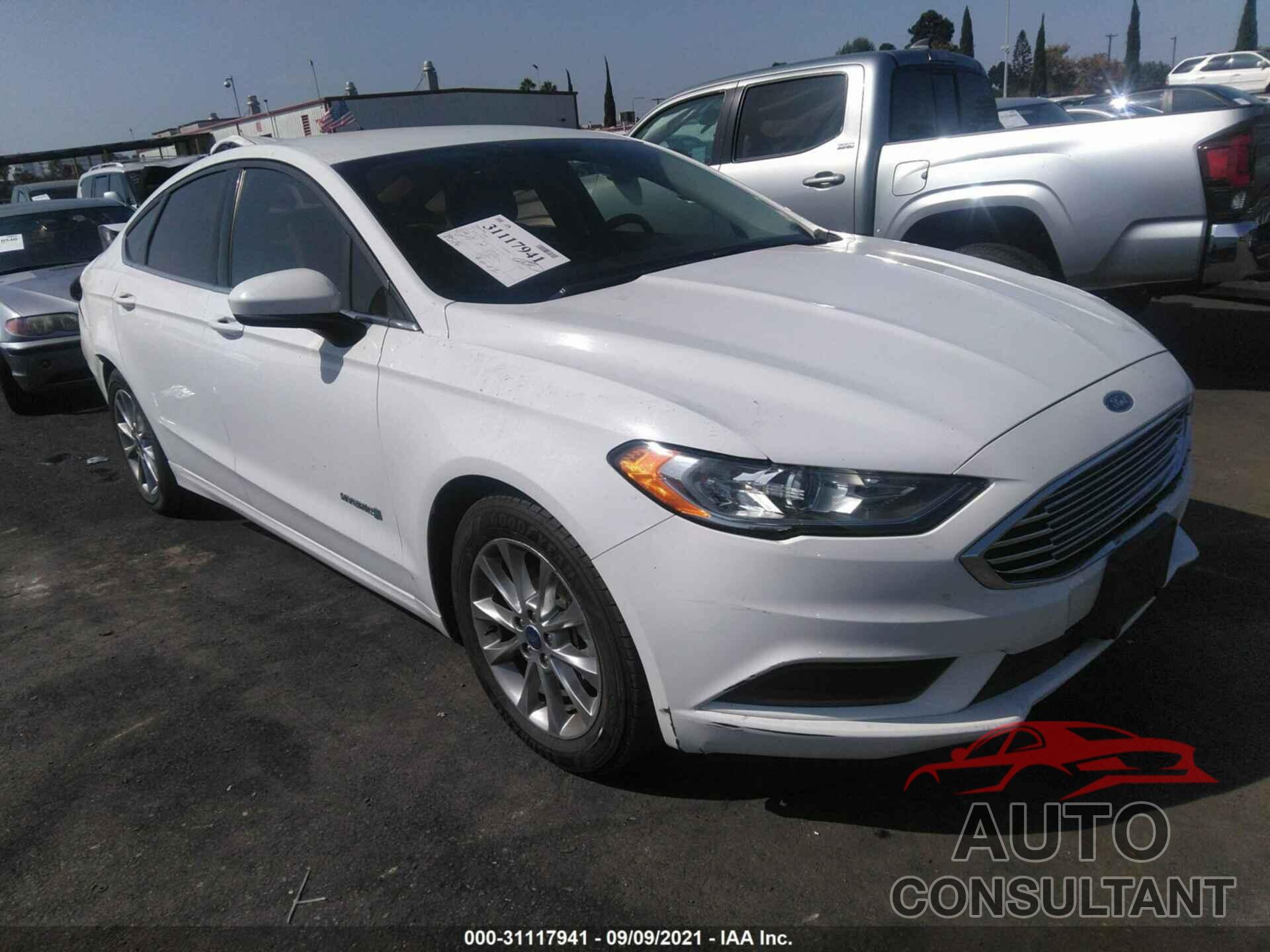 FORD FUSION 2017 - 3FA6P0UU1HR398937