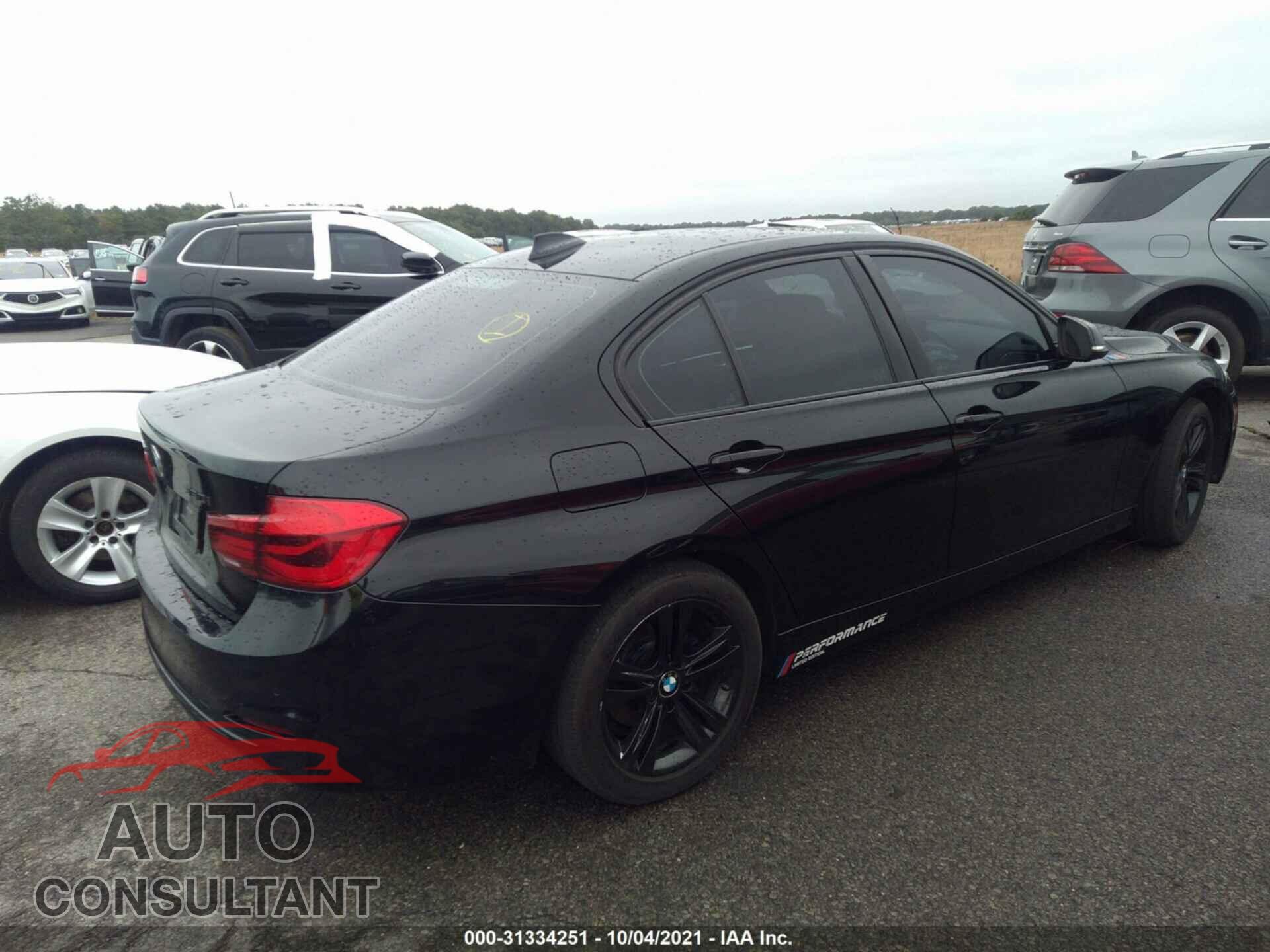 BMW 3 SERIES 2017 - WBA8D9C51HA003690