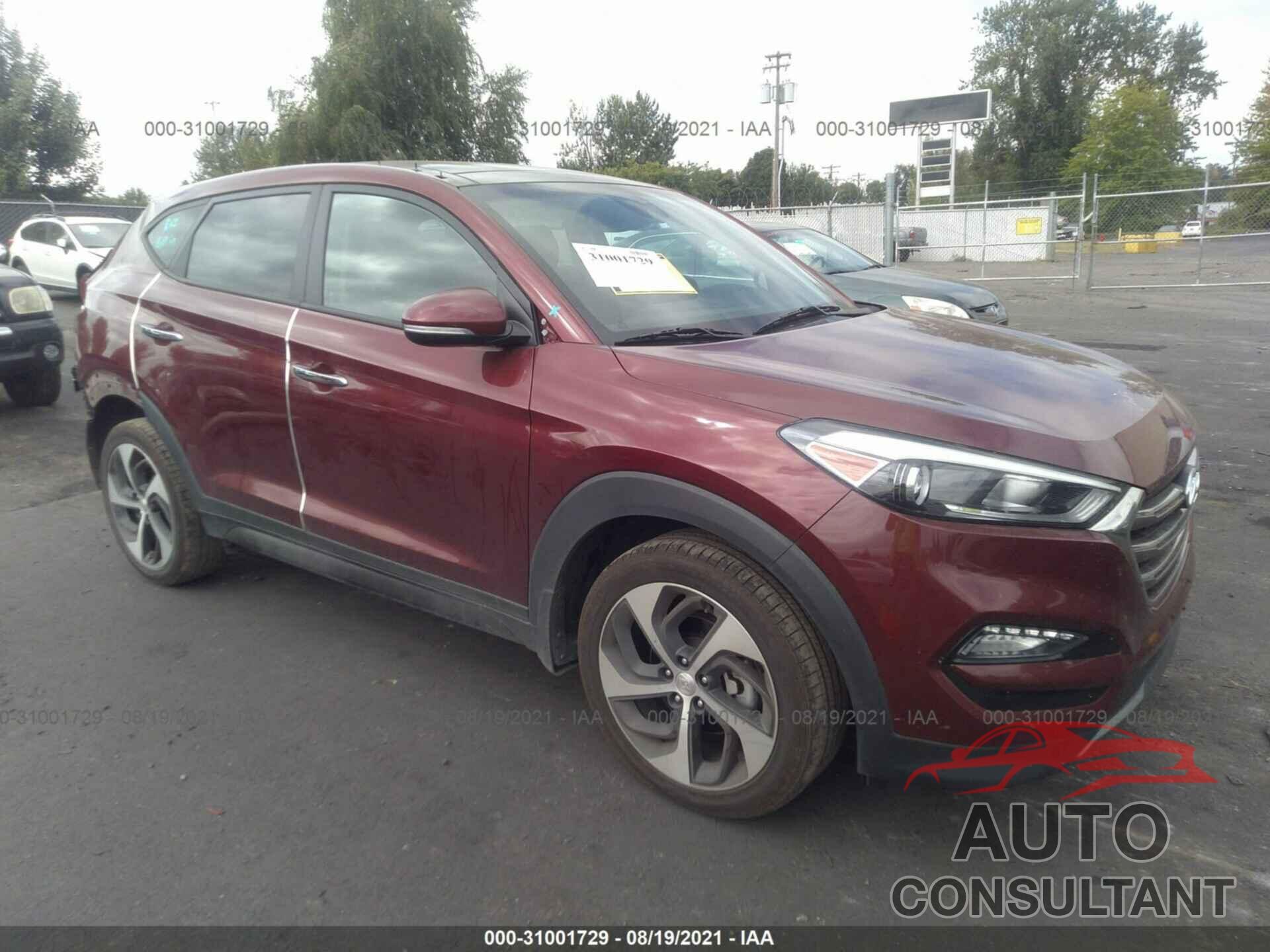 HYUNDAI TUCSON 2016 - KM8J33A29GU085089