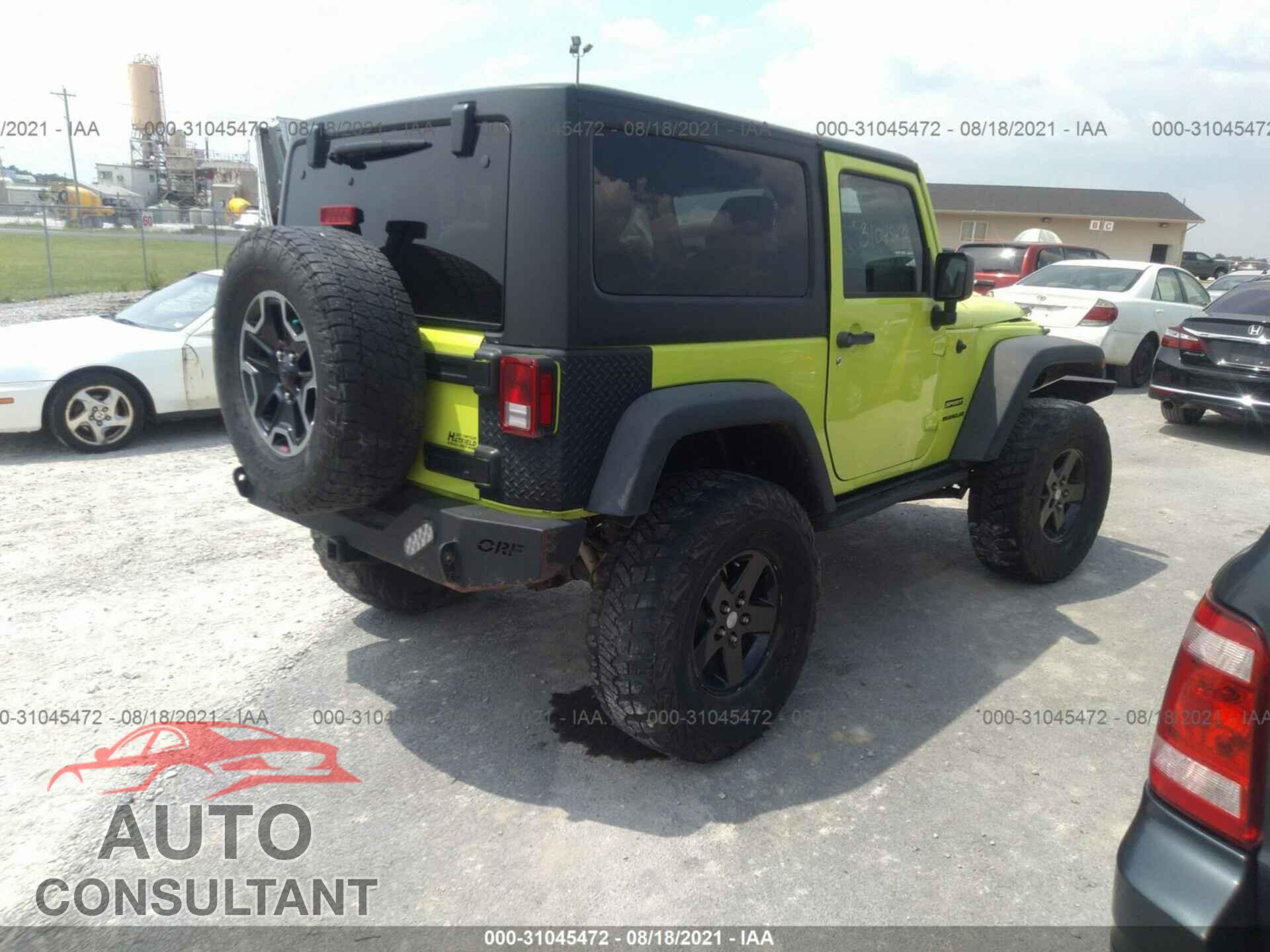 JEEP WRANGLER 2017 - 1C4AJWAG3HL520753