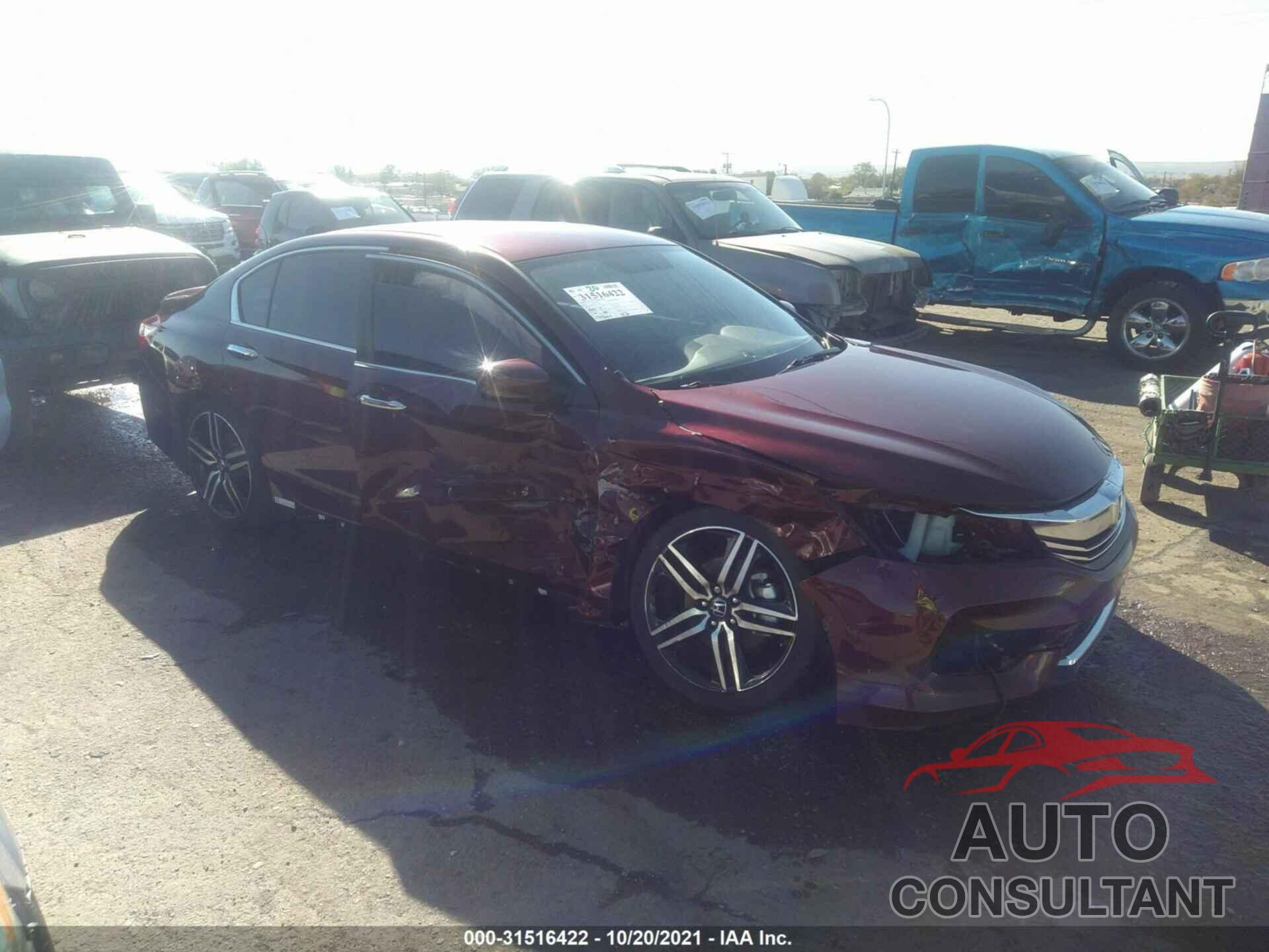 HONDA ACCORD SEDAN 2016 - 1HGCR2F53GA179819