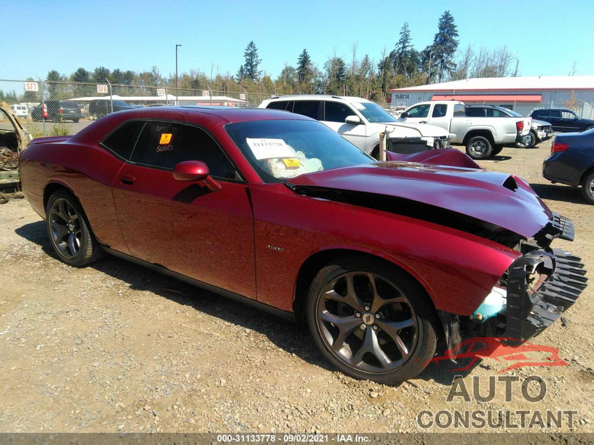 DODGE CHALLENGER 2019 - 2C3CDZBT5KH750784