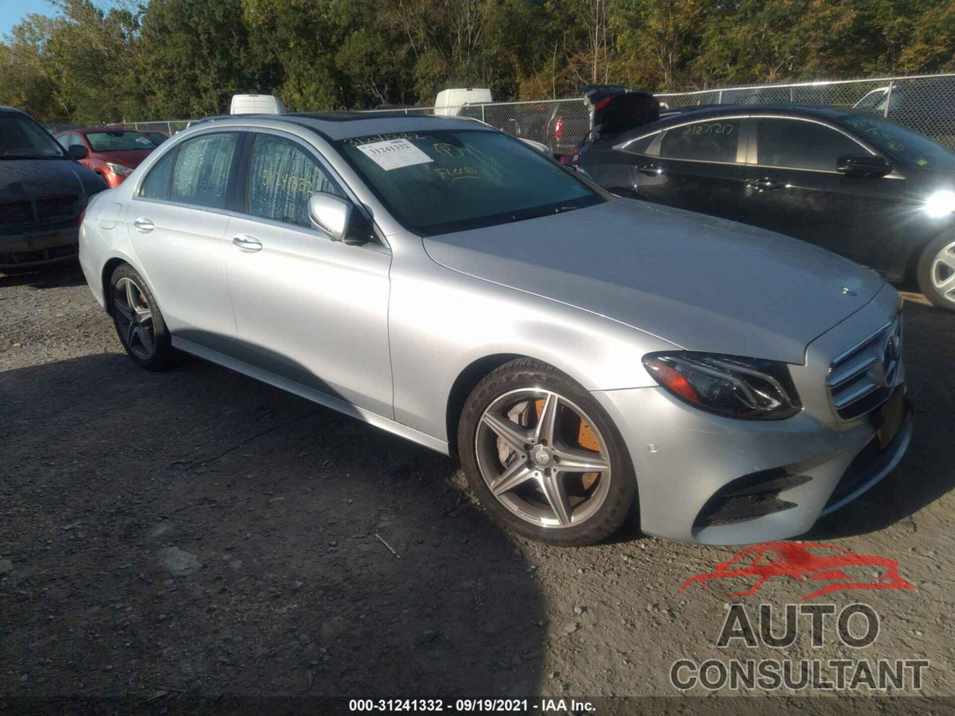MERCEDES-BENZ E-CLASS 2017 - WDDZF4KB6HA033382