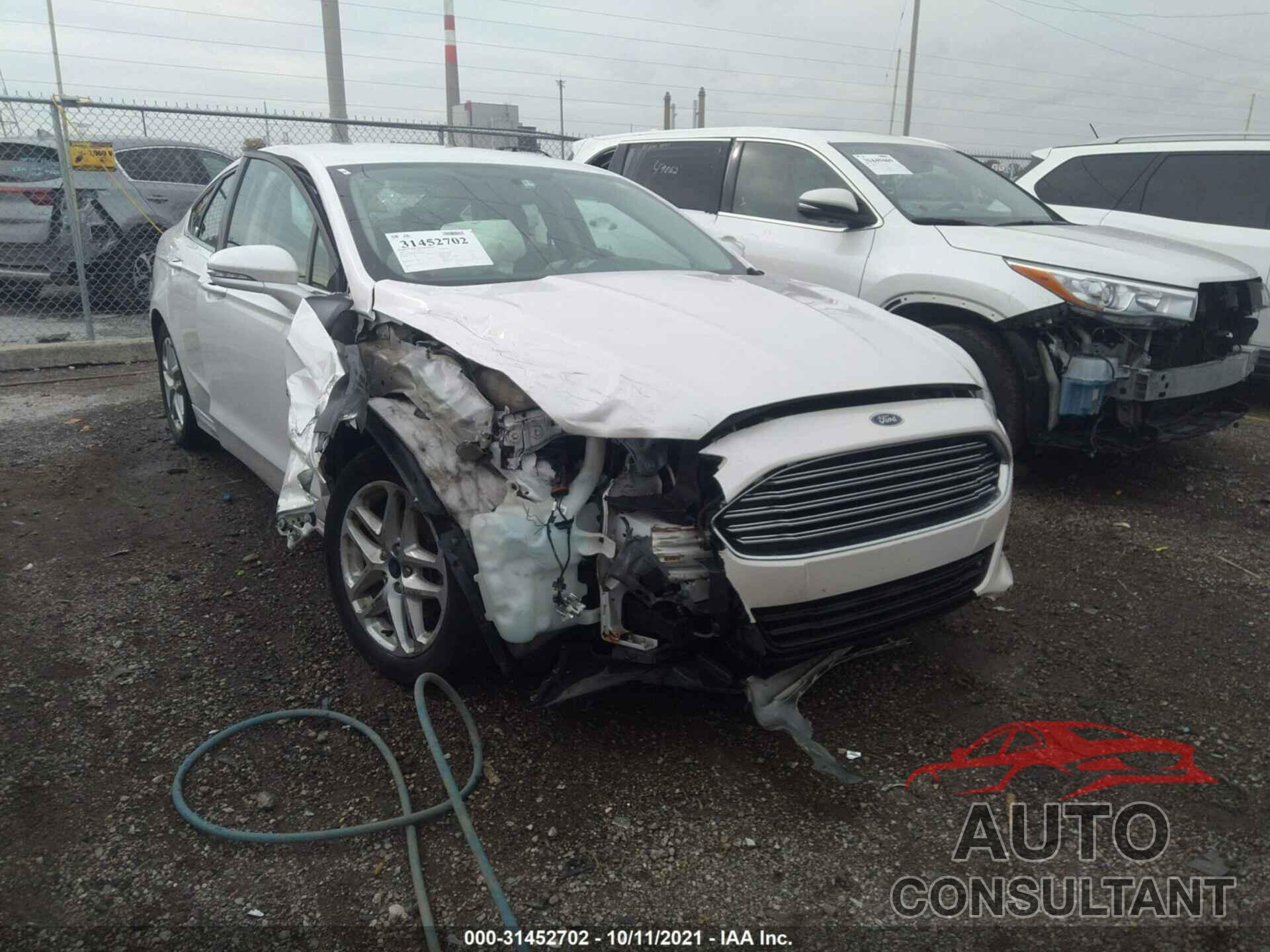 FORD FUSION 2016 - 3FA6P0H7XGR381007