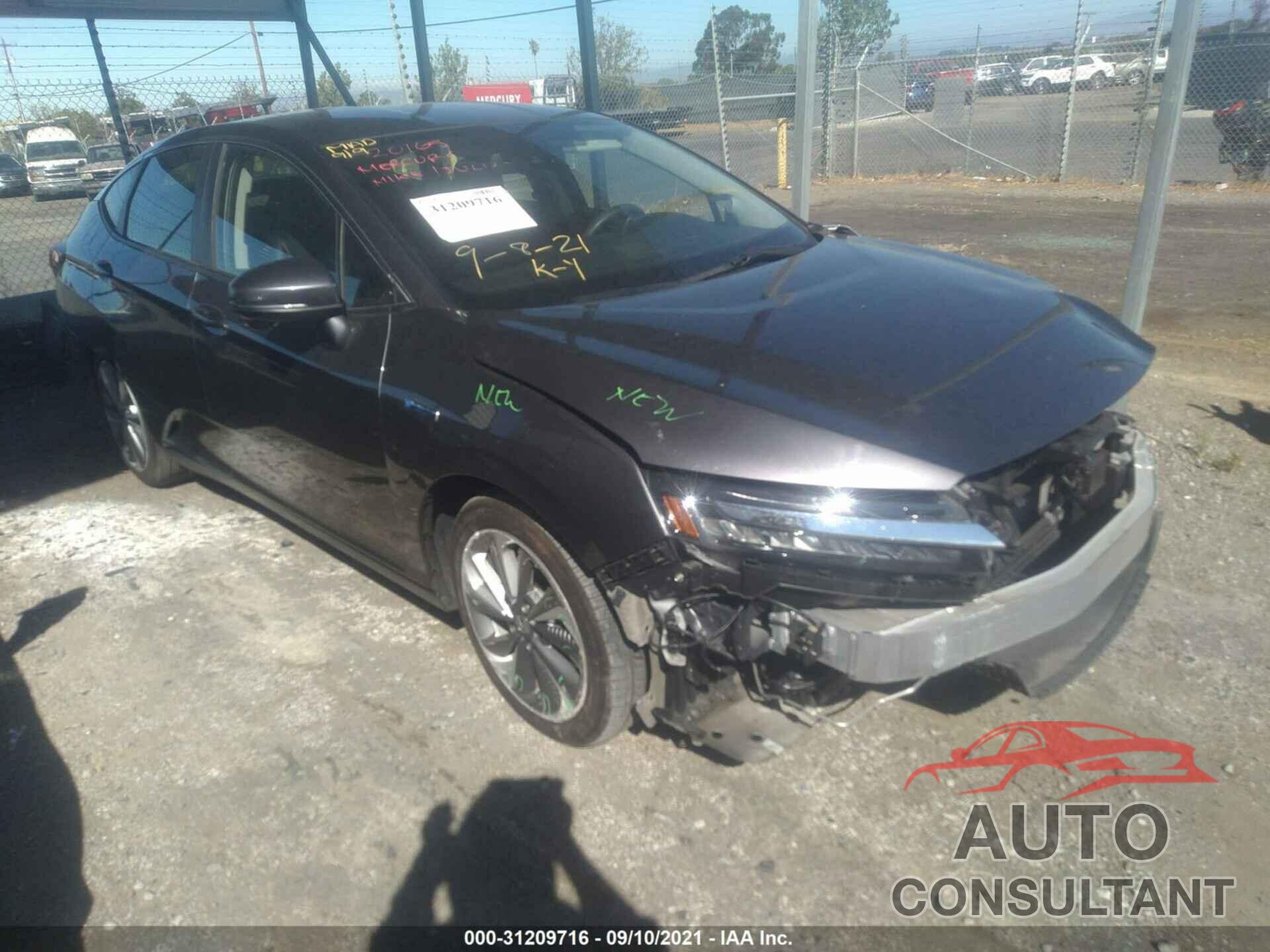 HONDA CLARITY PLUG-IN HYBRID 2018 - JHMZC5F14JC012694