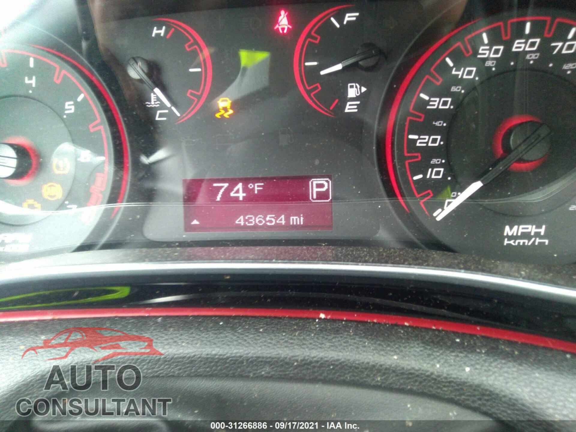 DODGE DART 2016 - 1C3CDFBB1GD516894