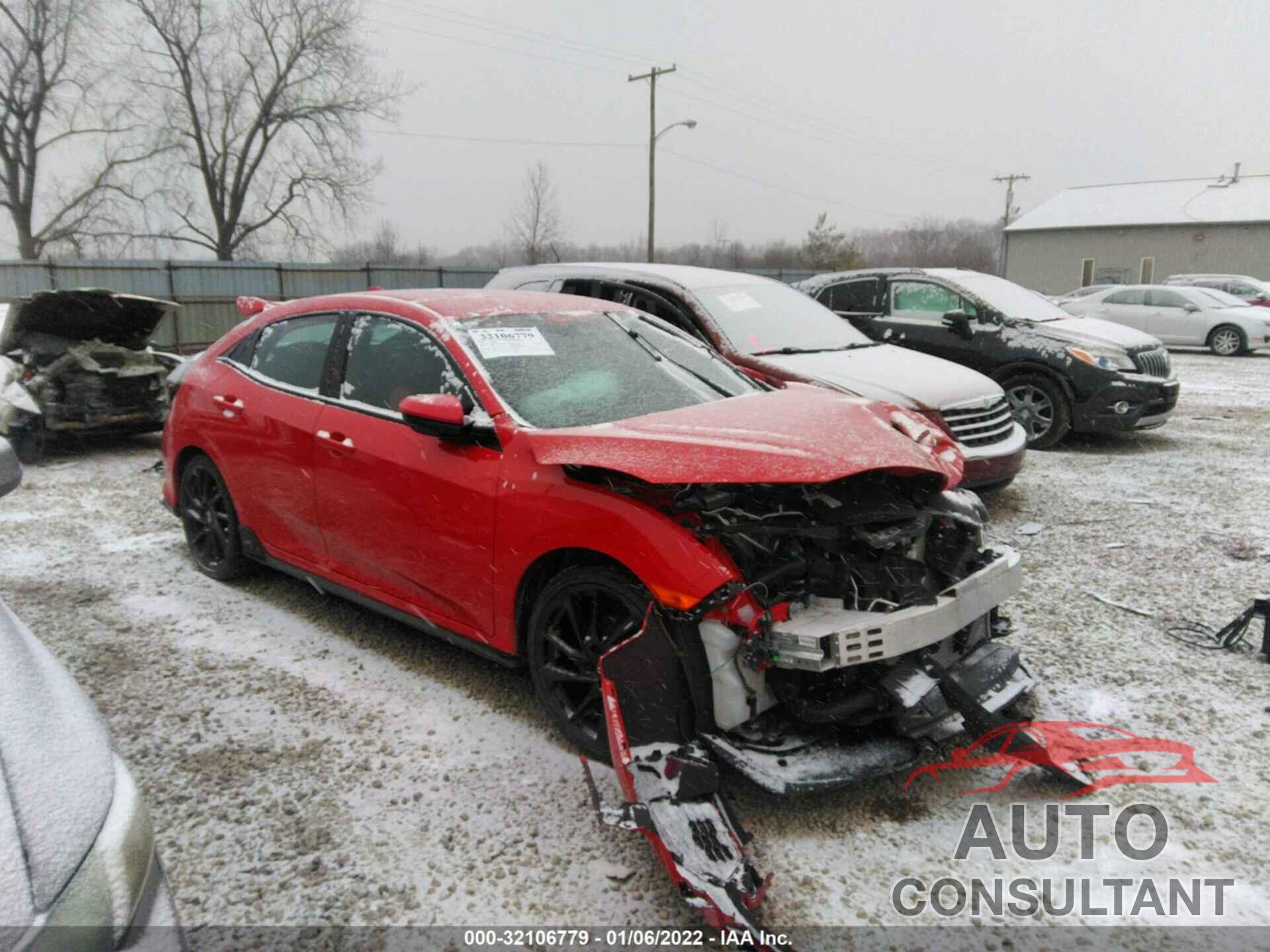 HONDA CIVIC HATCHBACK 2019 - SHHFK7G46KU203936