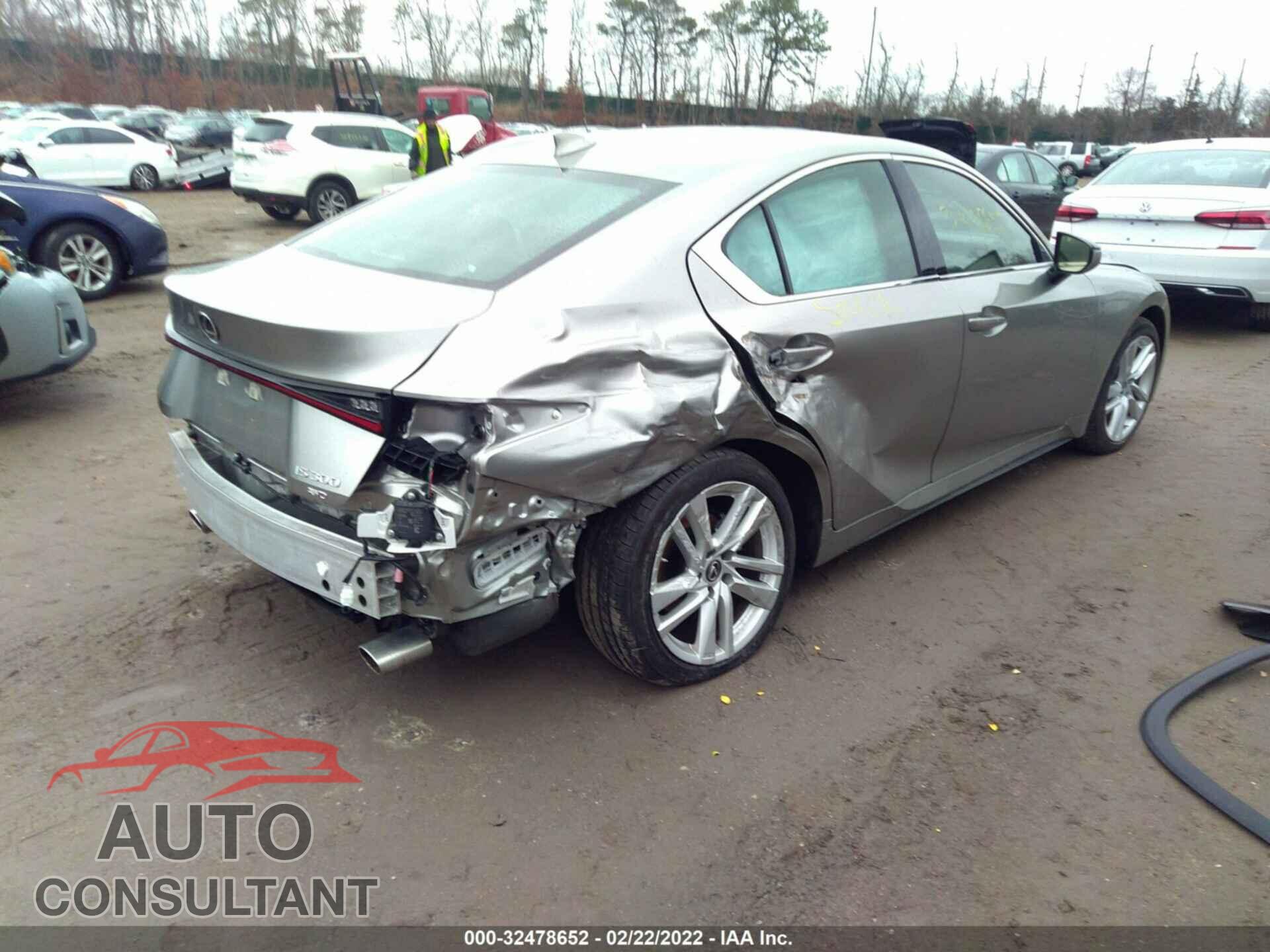 LEXUS IS 2021 - JTHC81F21M5044875