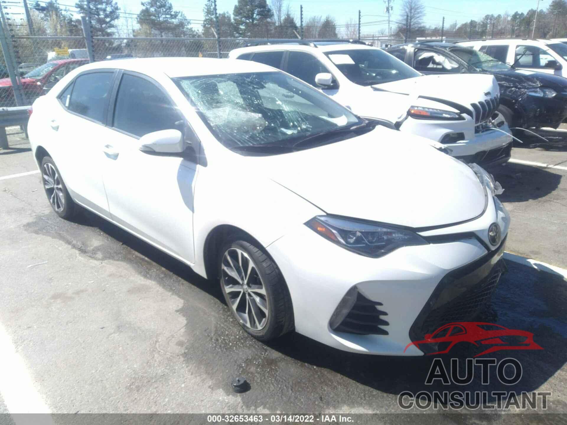 TOYOTA COROLLA 2019 - 5YFBURHE3KP922563