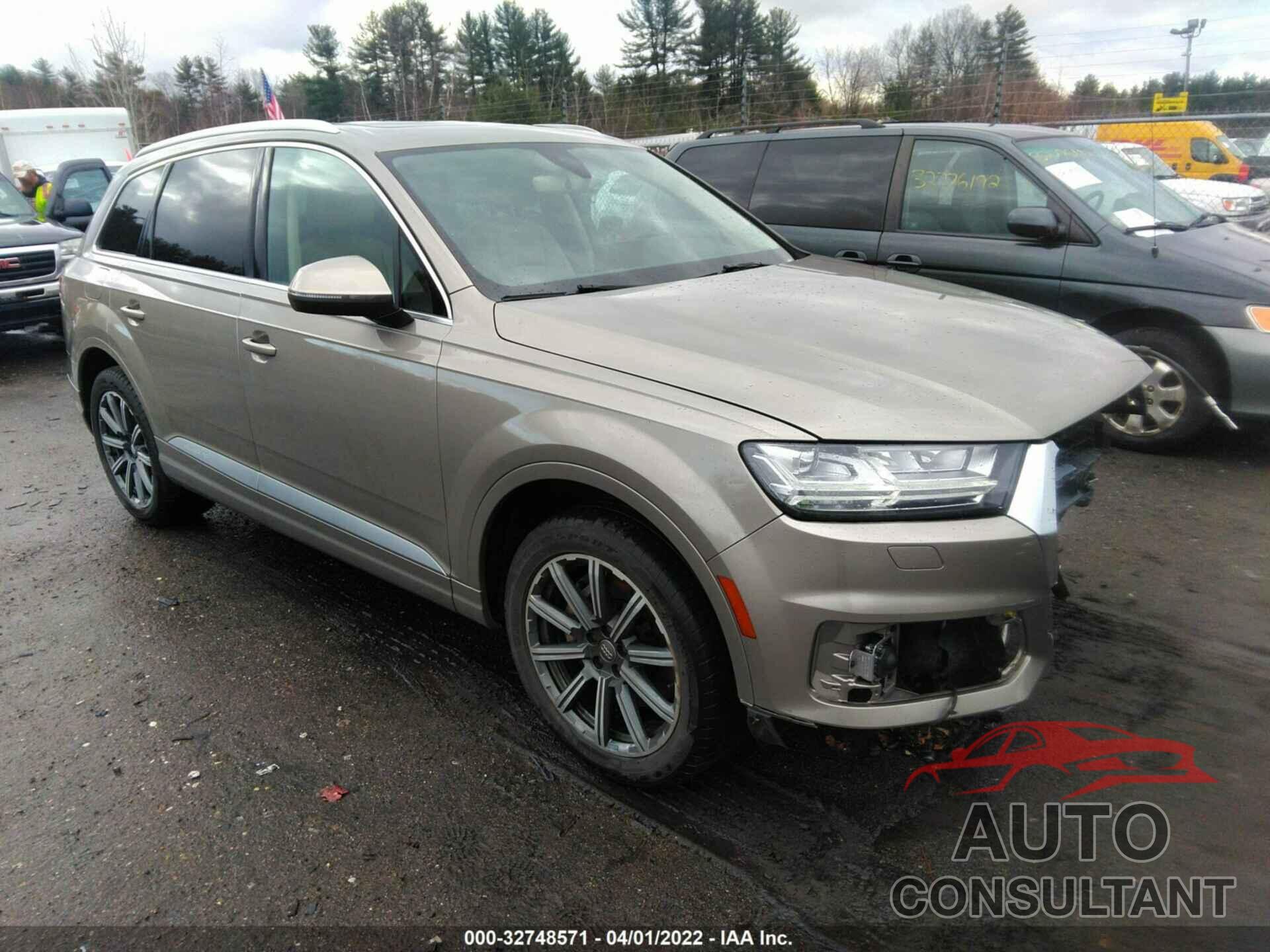 AUDI Q7 2017 - WA1LAAF71HD012354