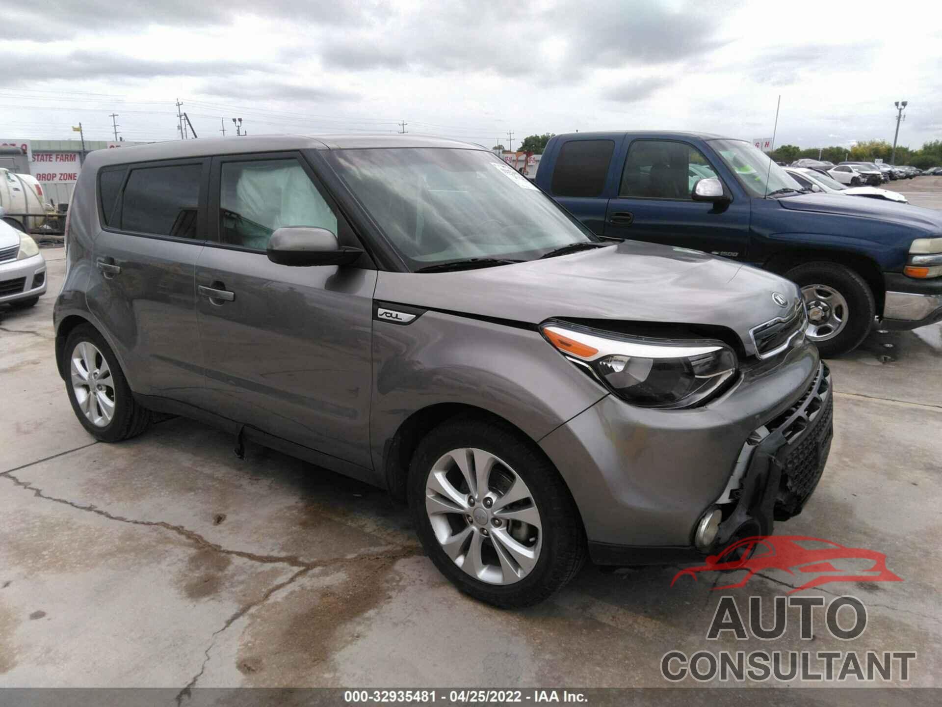 KIA SOUL 2016 - KNDJP3A58G7365216