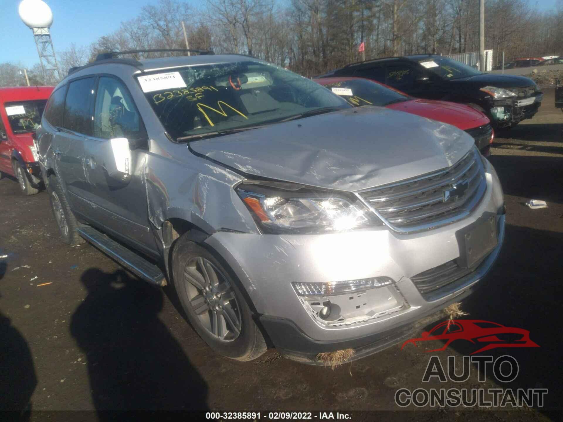 CHEVROLET TRAVERSE 2016 - 1GNKRGKD4GJ115350