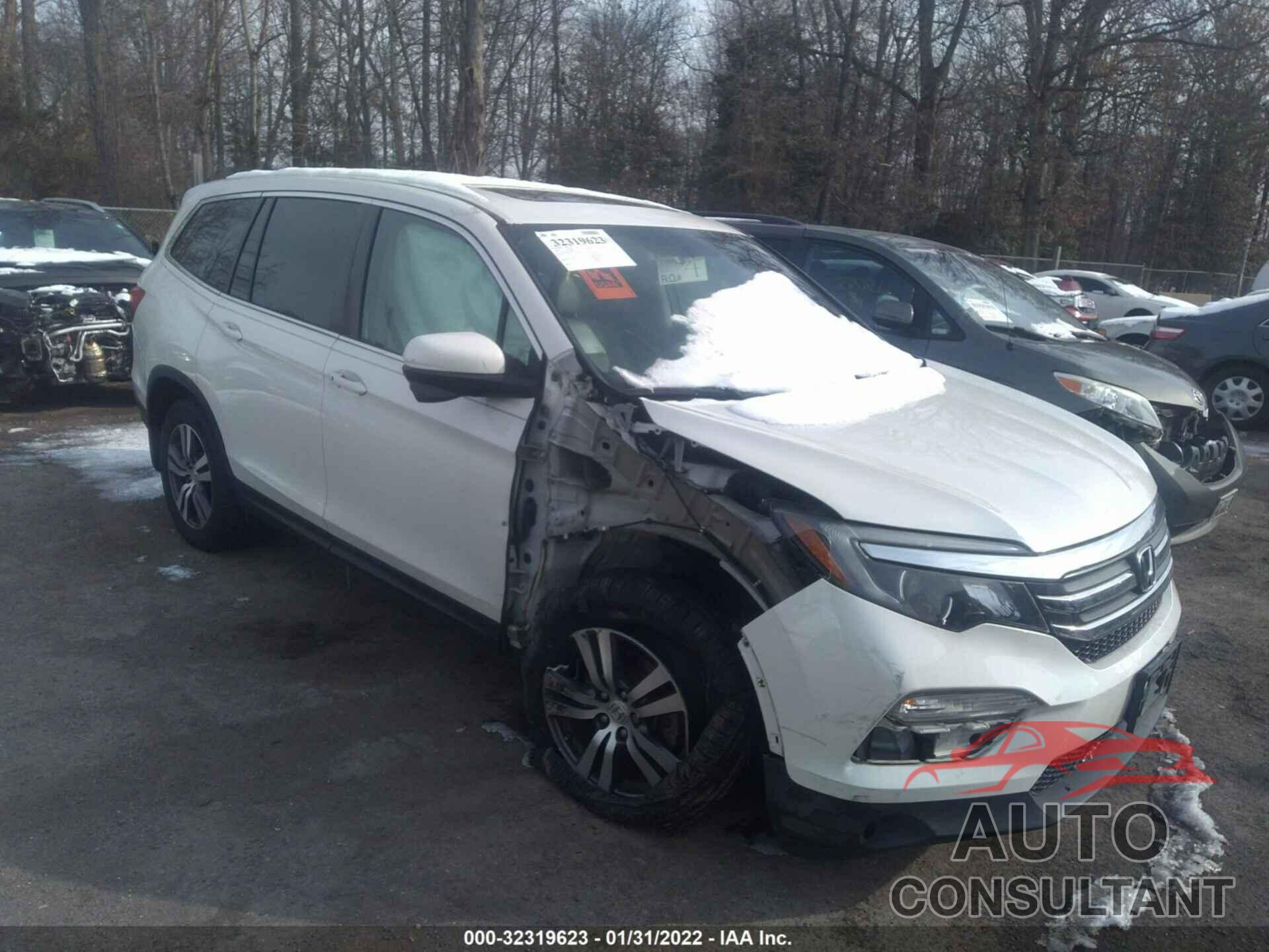 HONDA PILOT 2016 - 5FNYF5H50GB027001