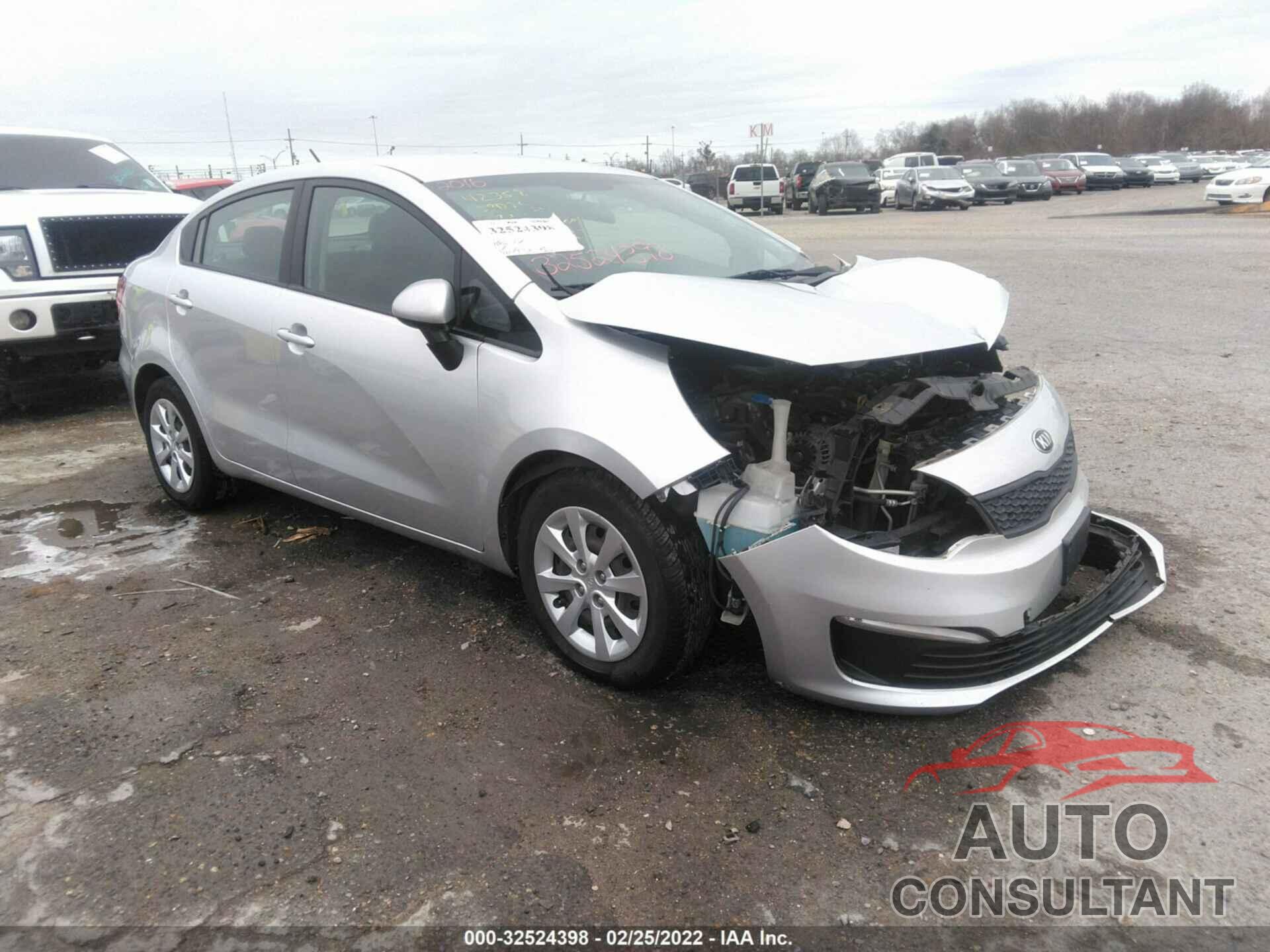 KIA RIO 2016 - KNADM4A3XG6544824