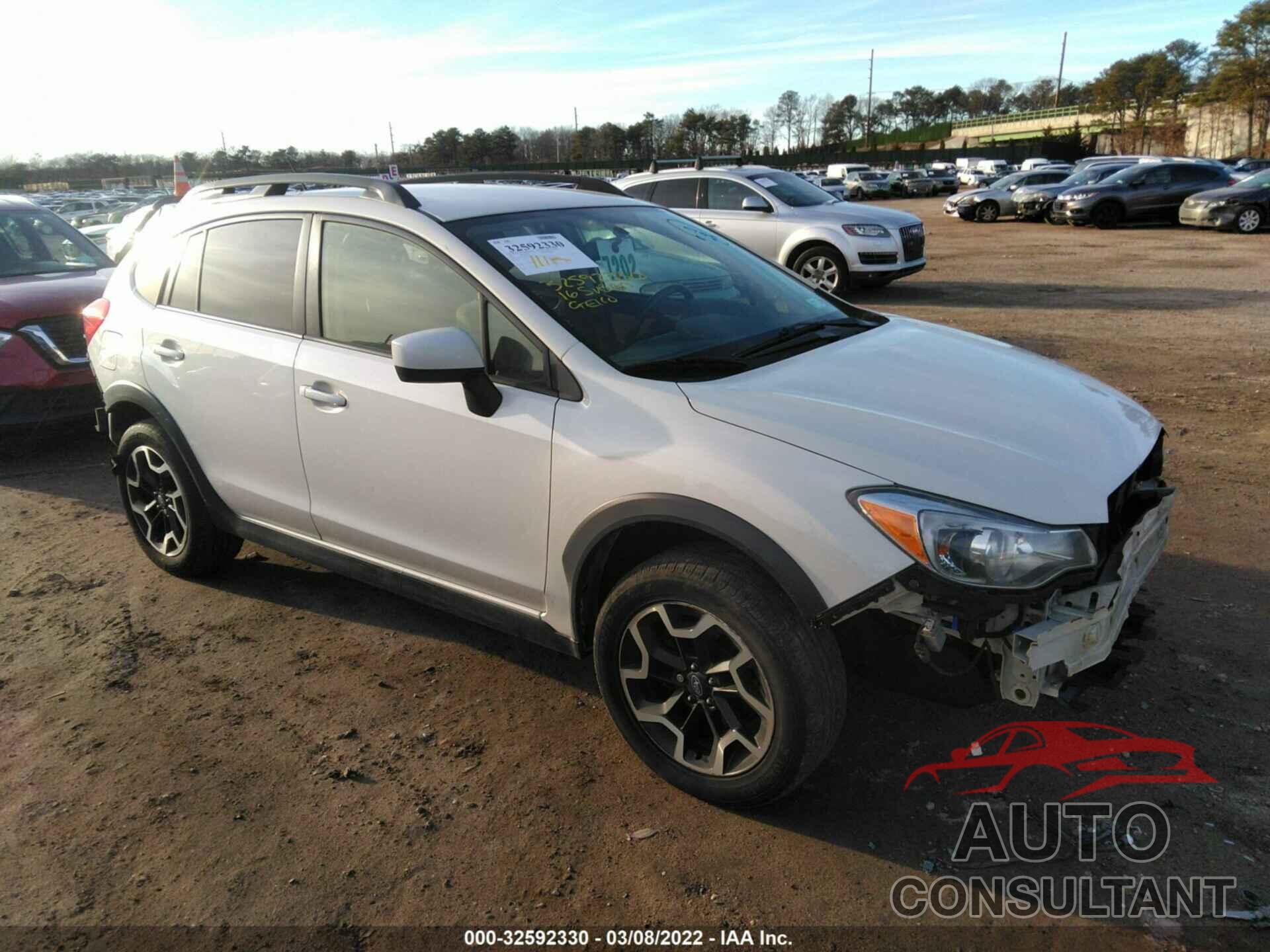 SUBARU CROSSTREK 2016 - JF2GPABC8G8258156