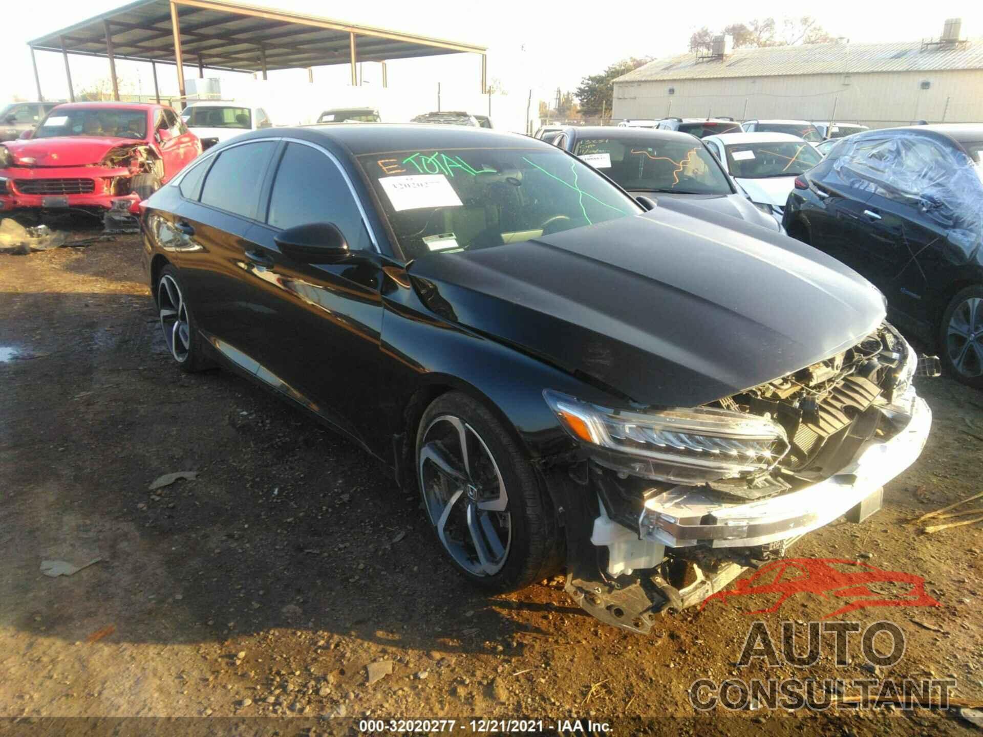 HONDA ACCORD SEDAN 2021 - 1HGCV1F32MA016398