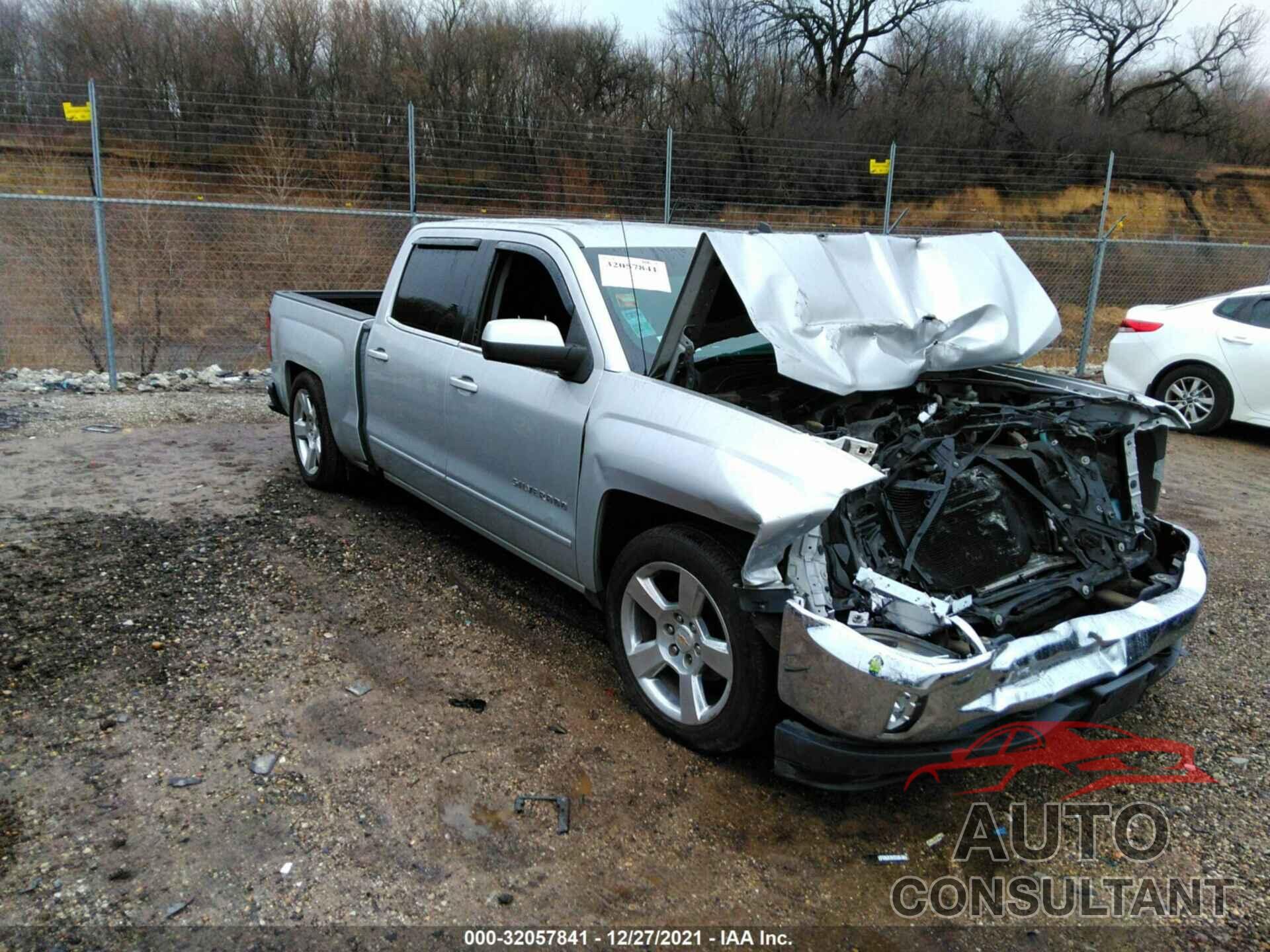 CHEVROLET SILVERADO 1500 2017 - 3GCUKREC1HG347038