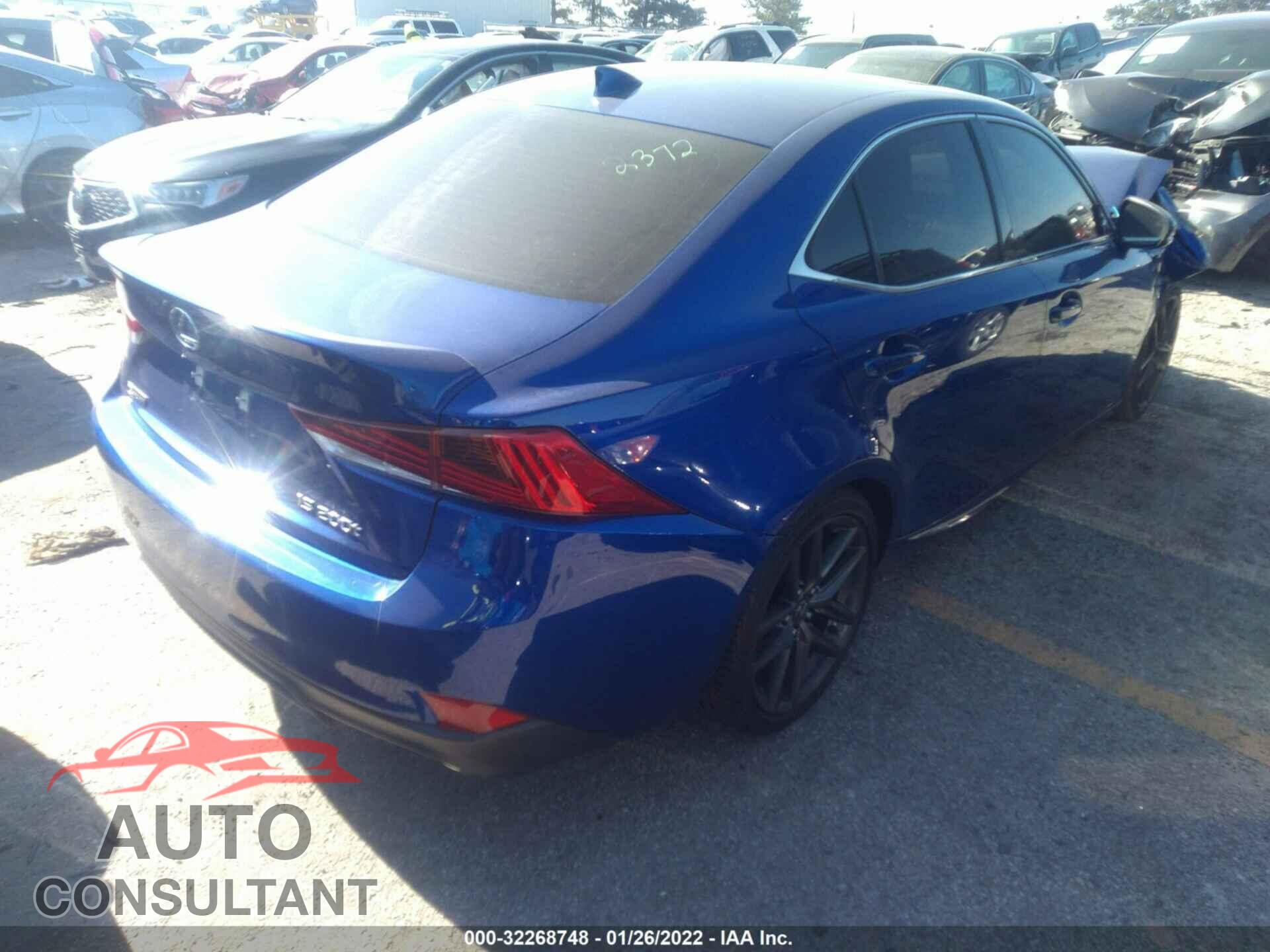 LEXUS IS 2017 - JTHBA1D24H5060982