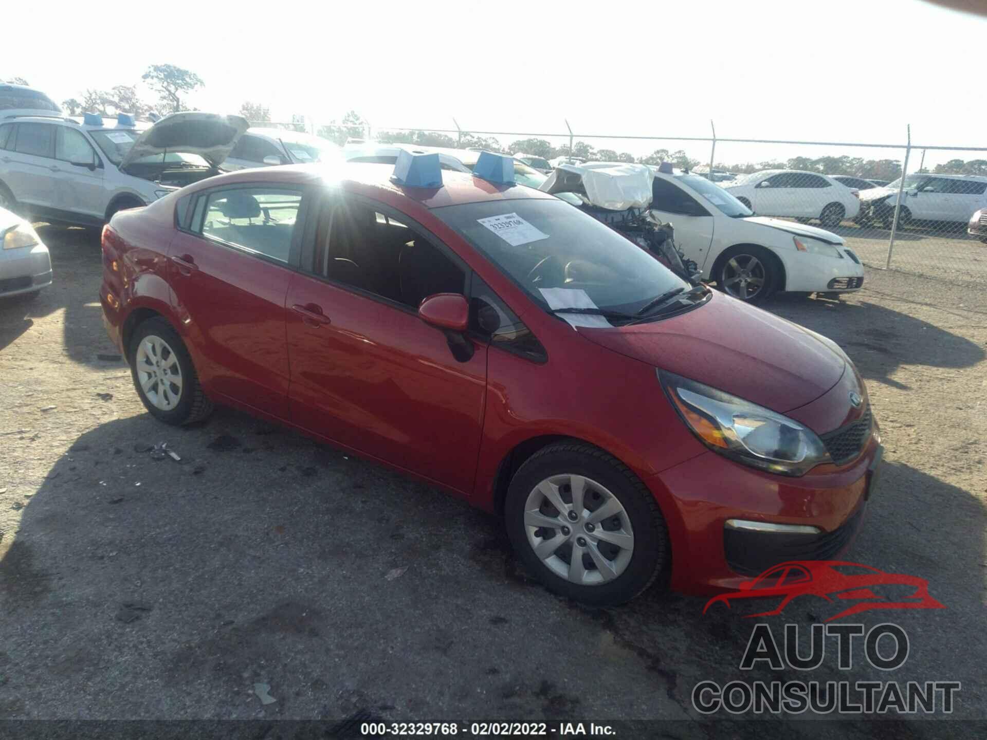 KIA RIO 2017 - KNADM4A38H6104764