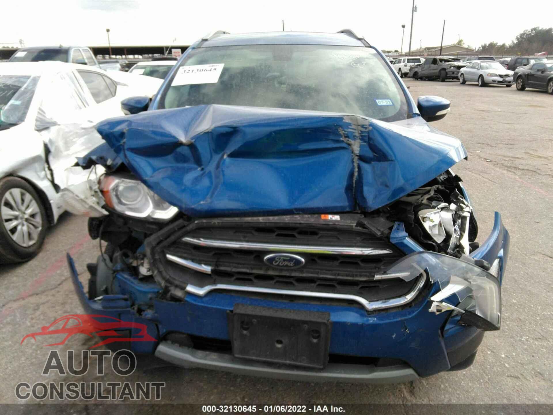 FORD ECOSPORT 2019 - MAJ6S3KL2KC306587