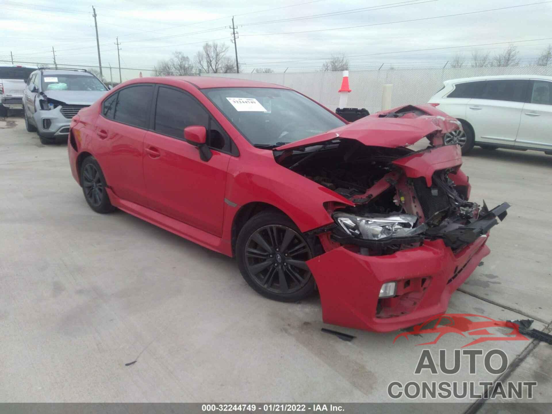 SUBARU WRX 2016 - JF1VA1B64G9821303